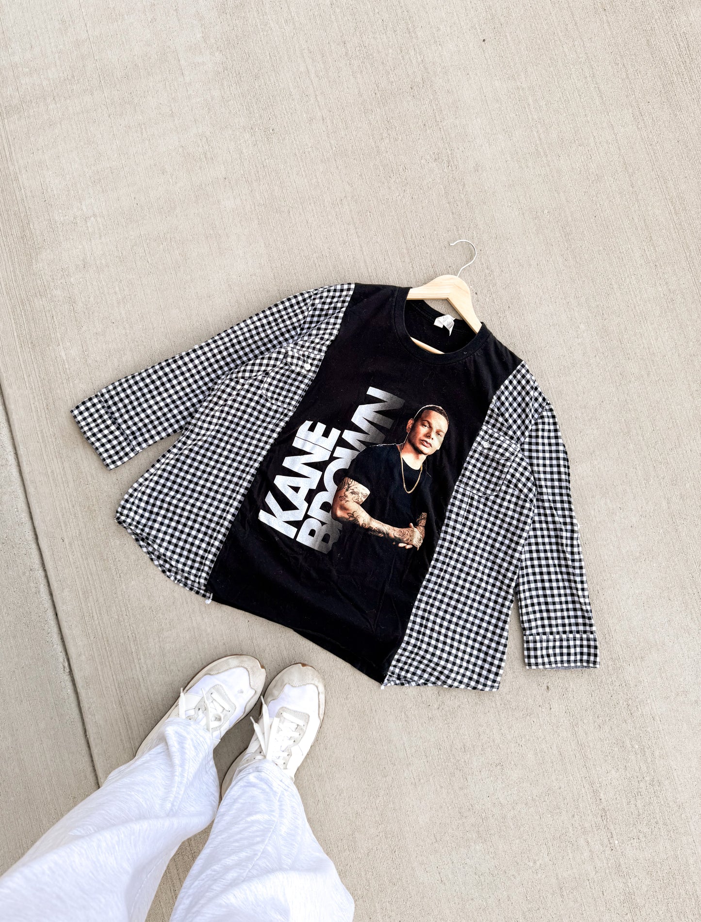 Kane Brown flannel tee