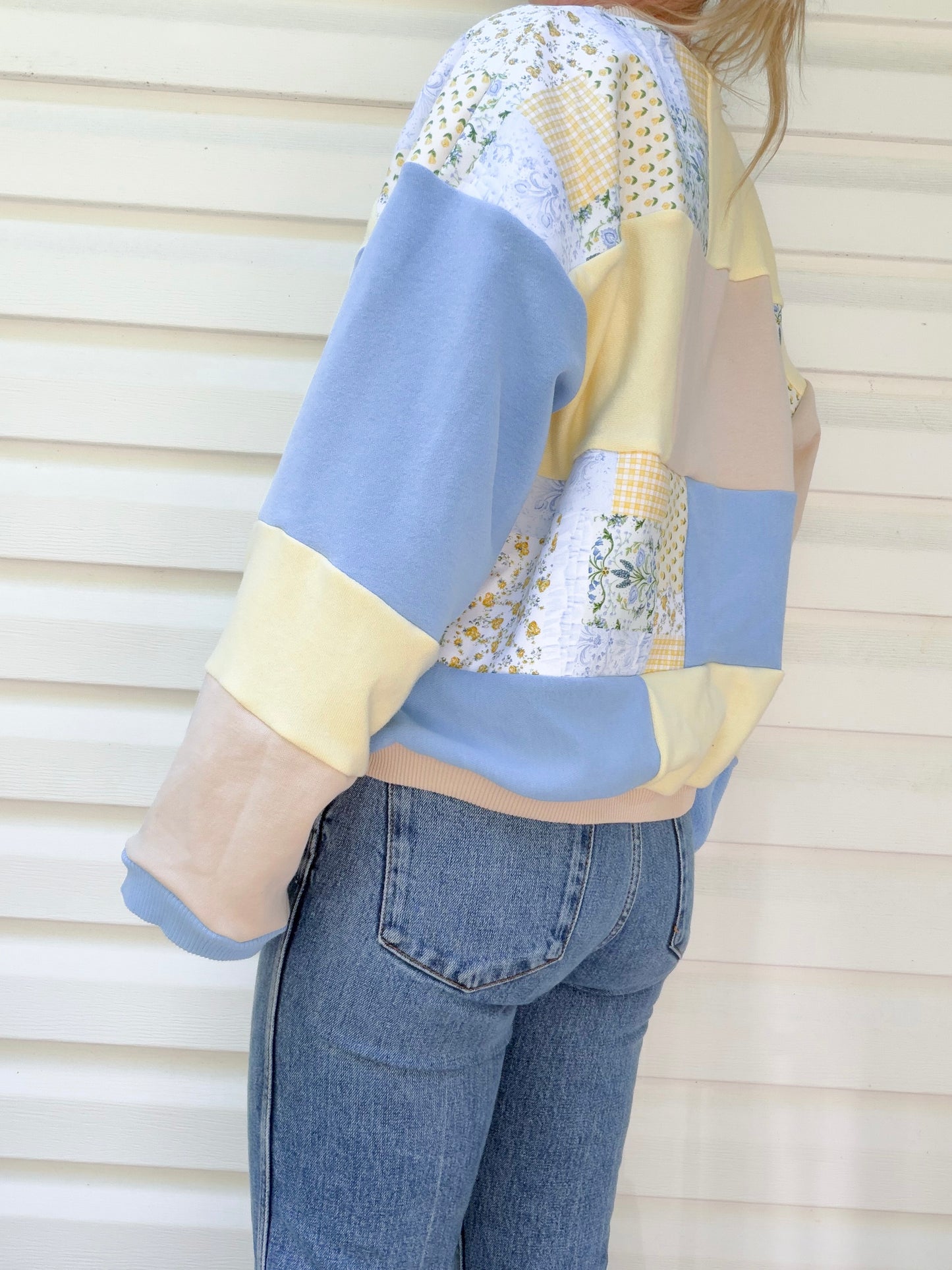 Patchwork Nike crewneckđź’›
