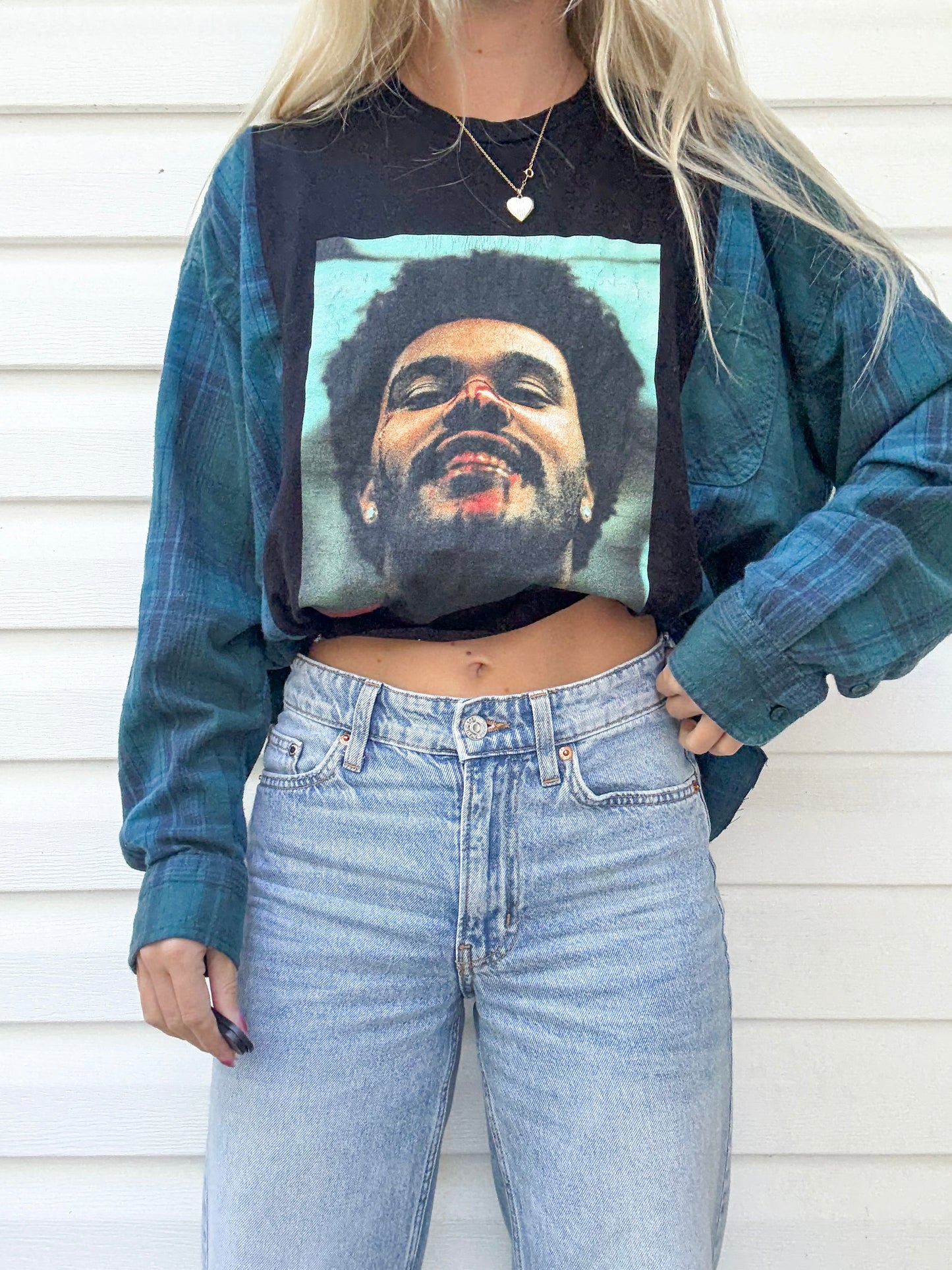 The weekend After Hours flannel tee