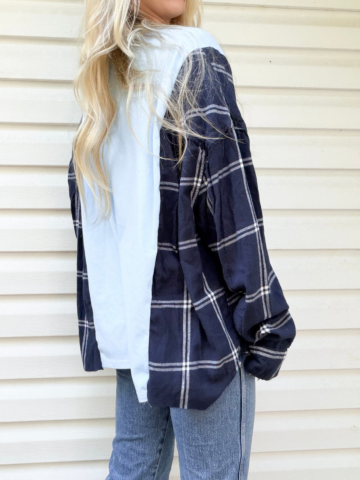 Dolly Parton flannel tee