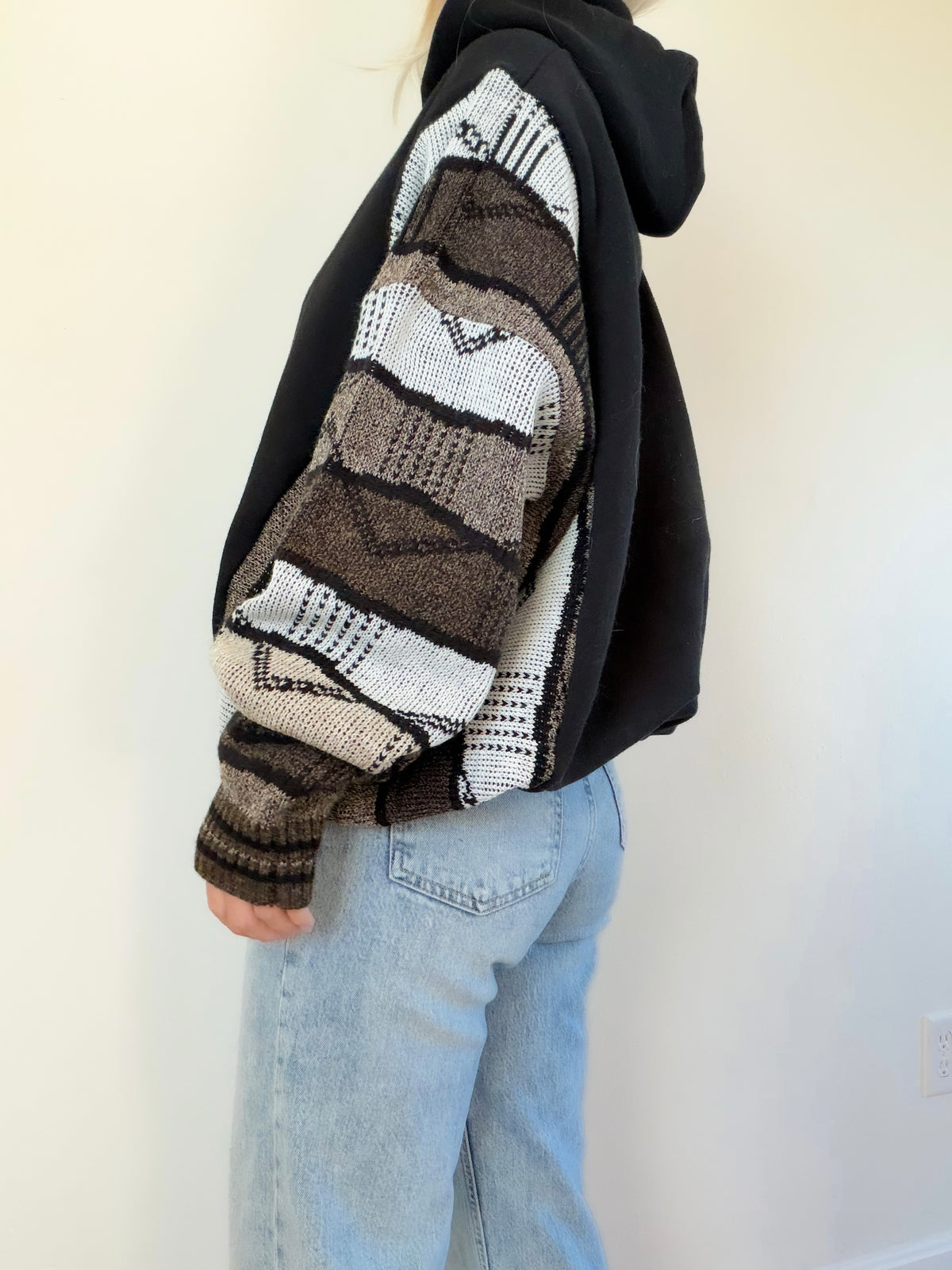 Carhartt hoodie x vtg sweater