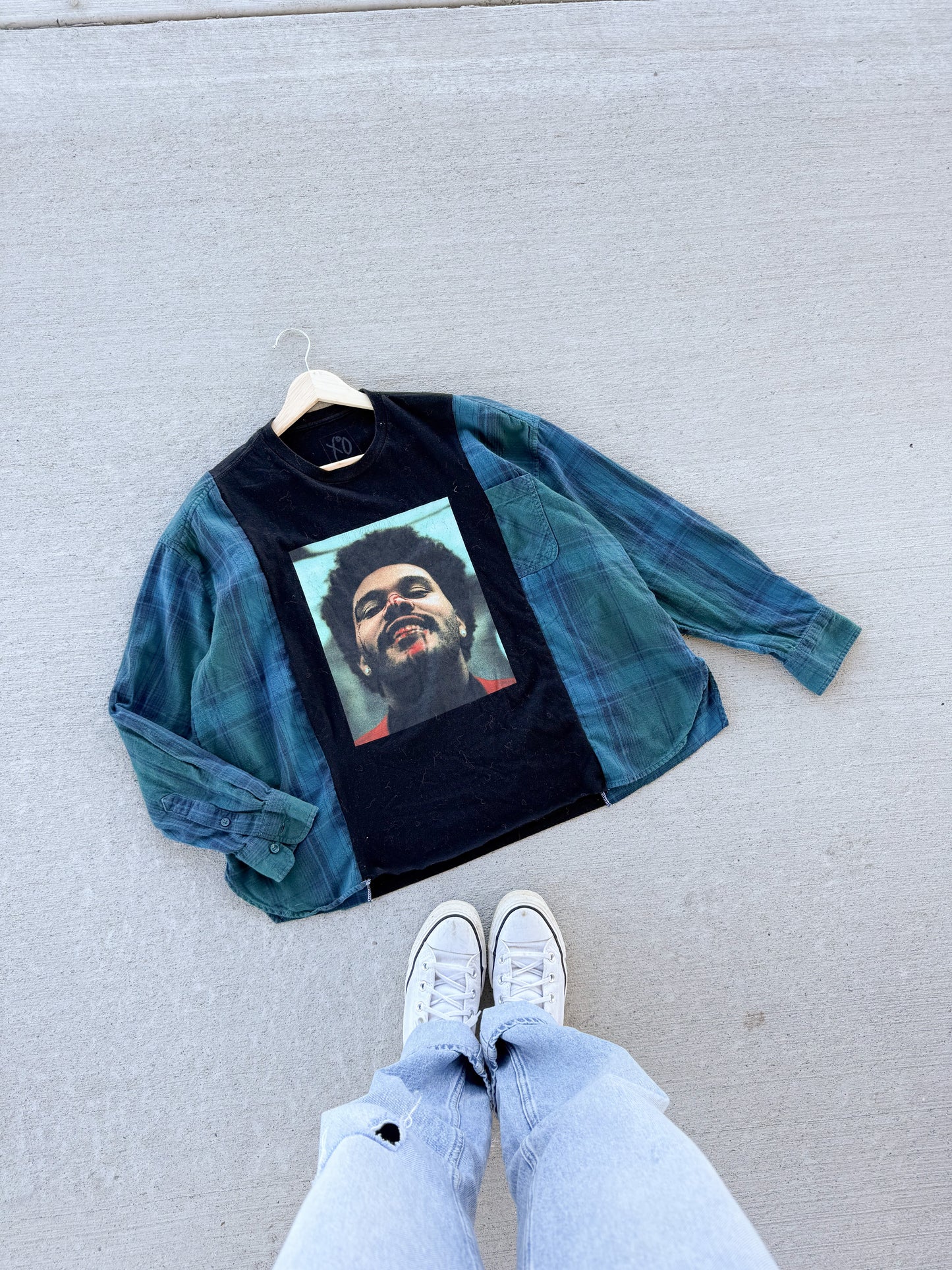 The weekend After Hours flannel tee