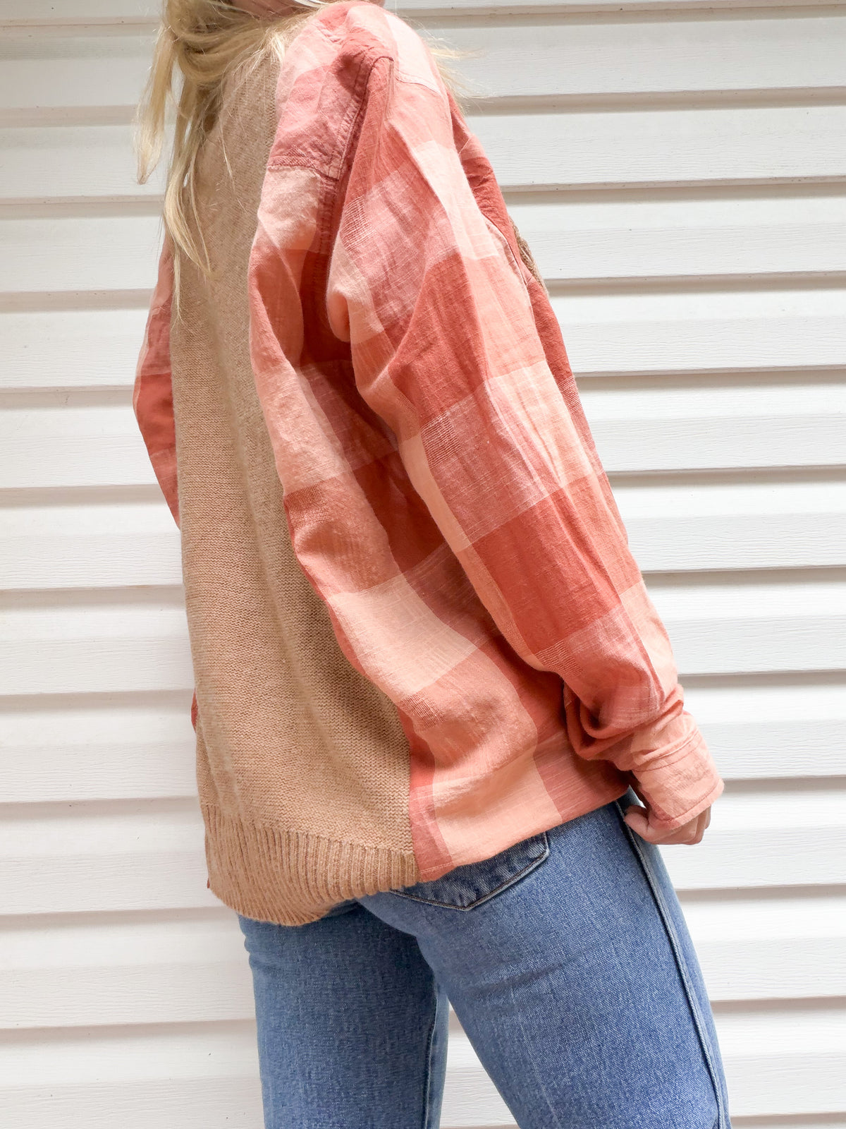 Carhartt sweater x flannel