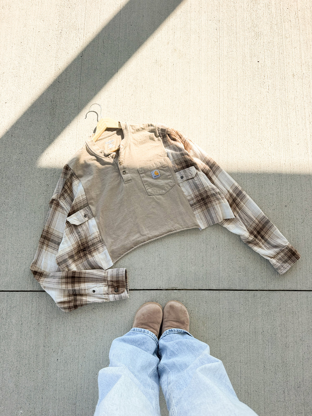 Carhartt flannel tee