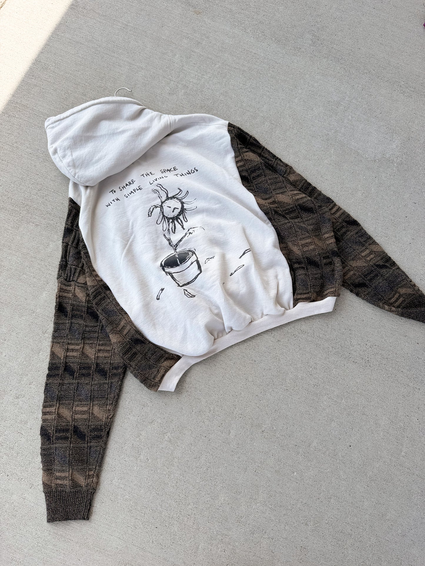 Hozier hoodie x vintage sweater