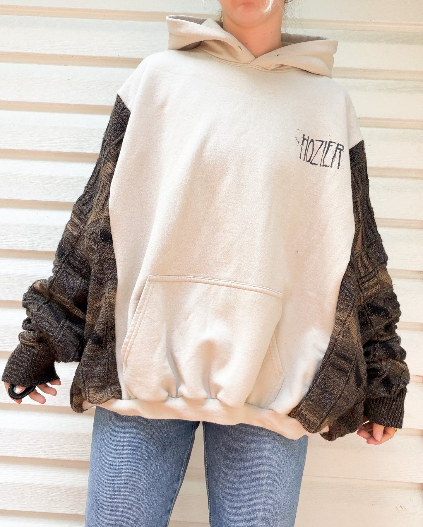 Hozier hoodie x vintage sweater