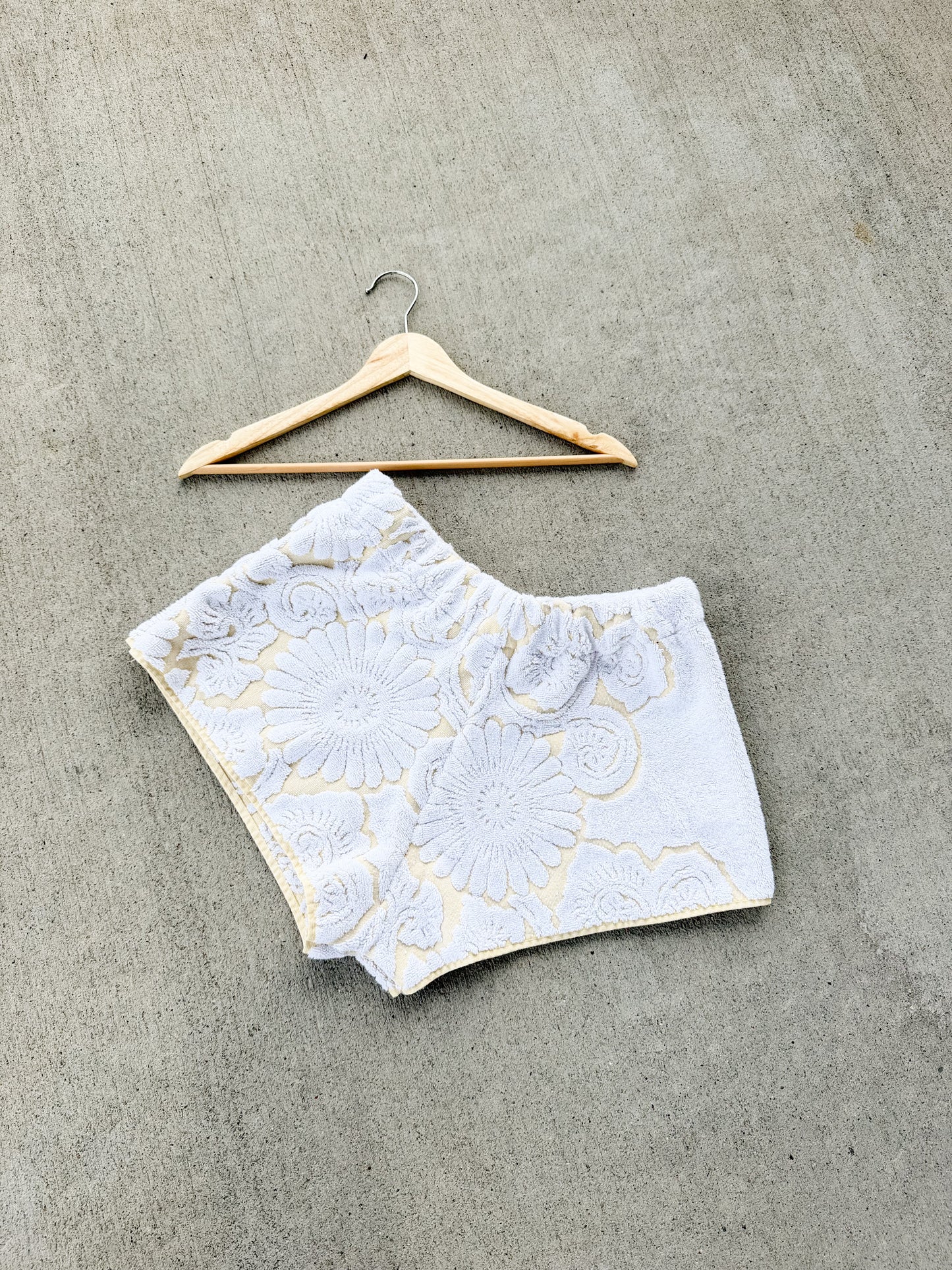 Vintage towel shorts