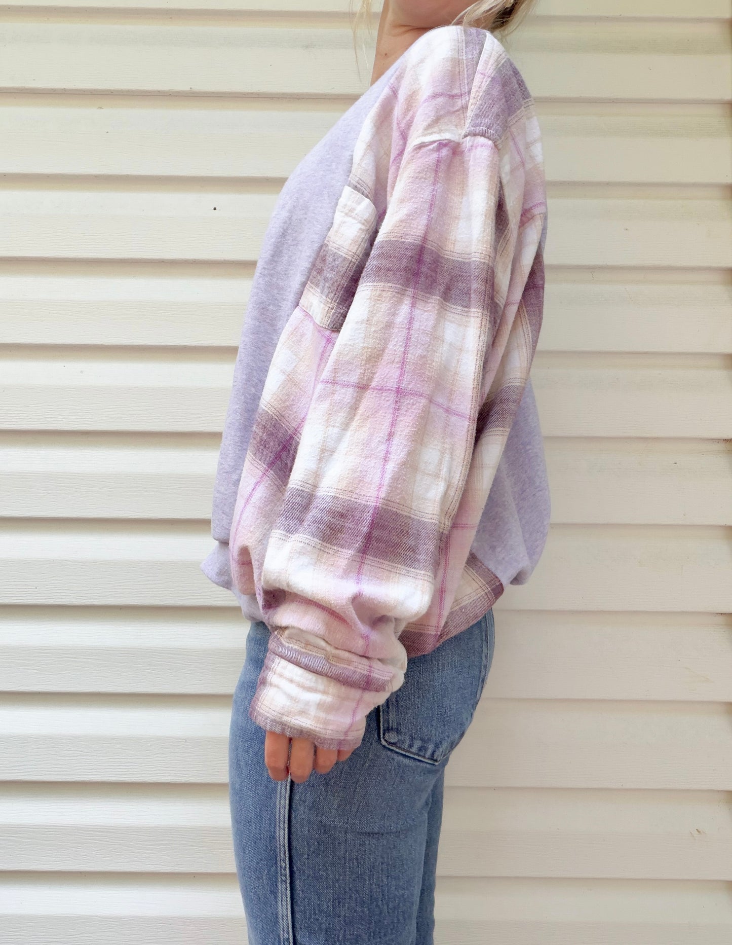 Lavender Haze Nike crewneck