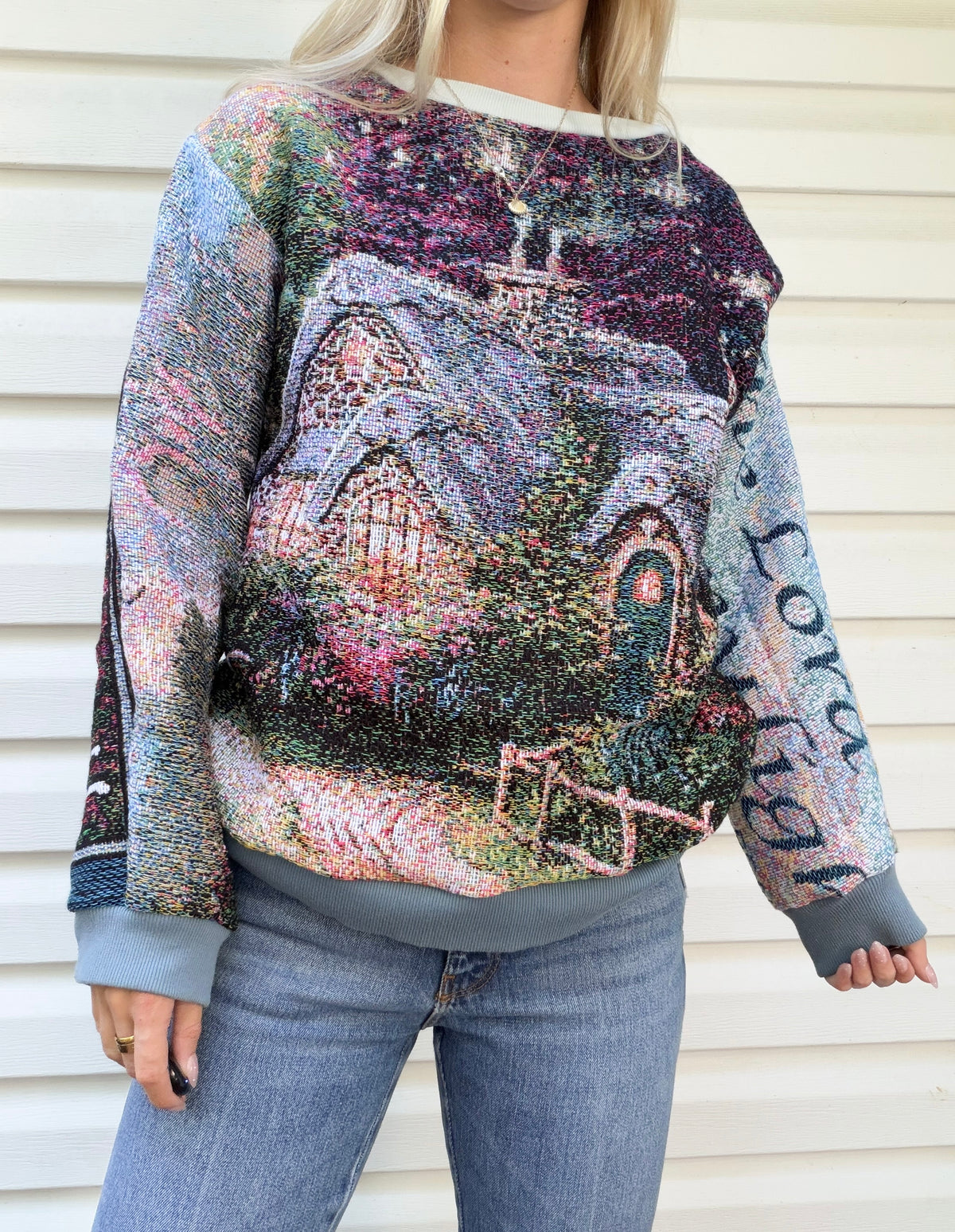 Tapestry crewneck