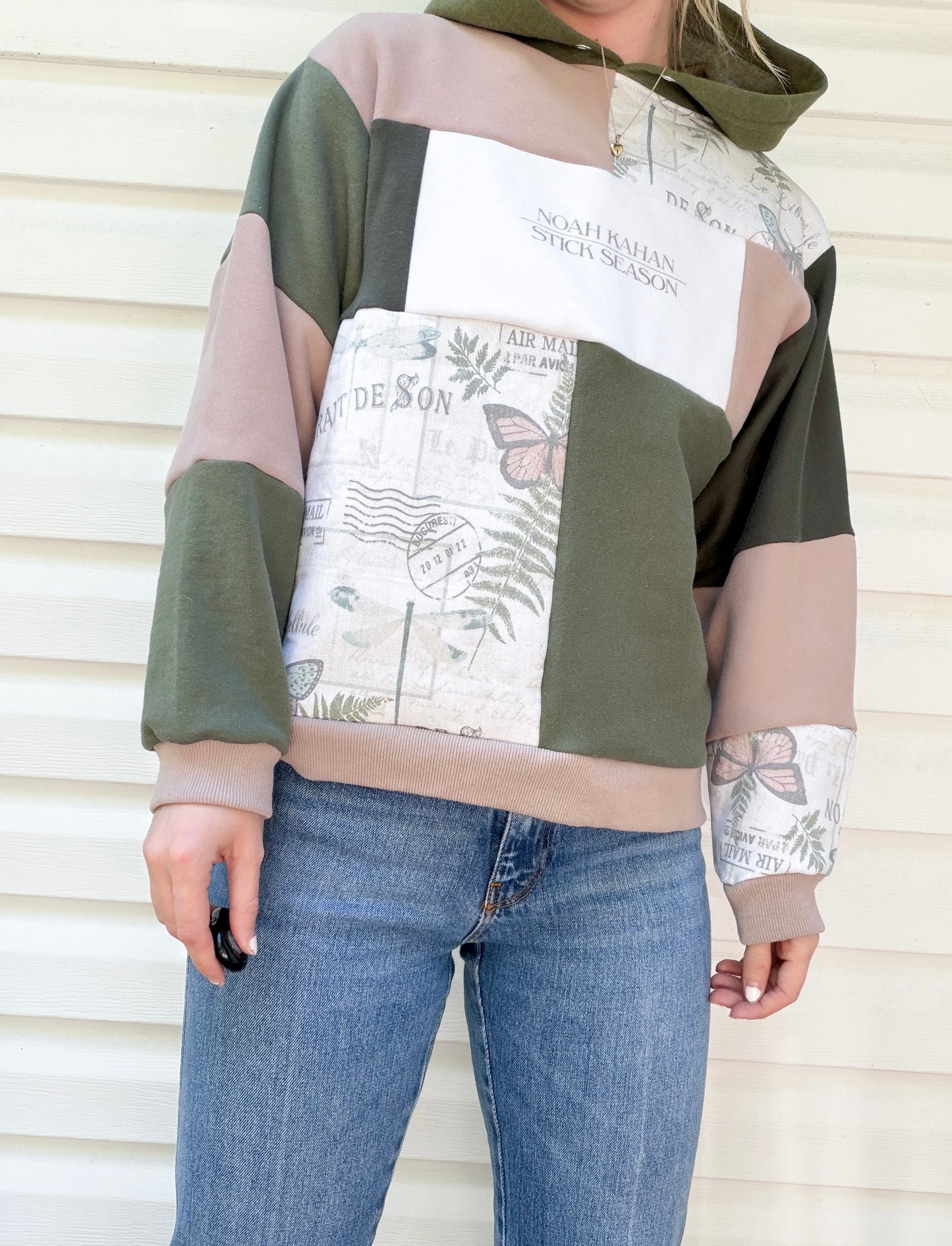 Patchwork Noah Kahan hoodie