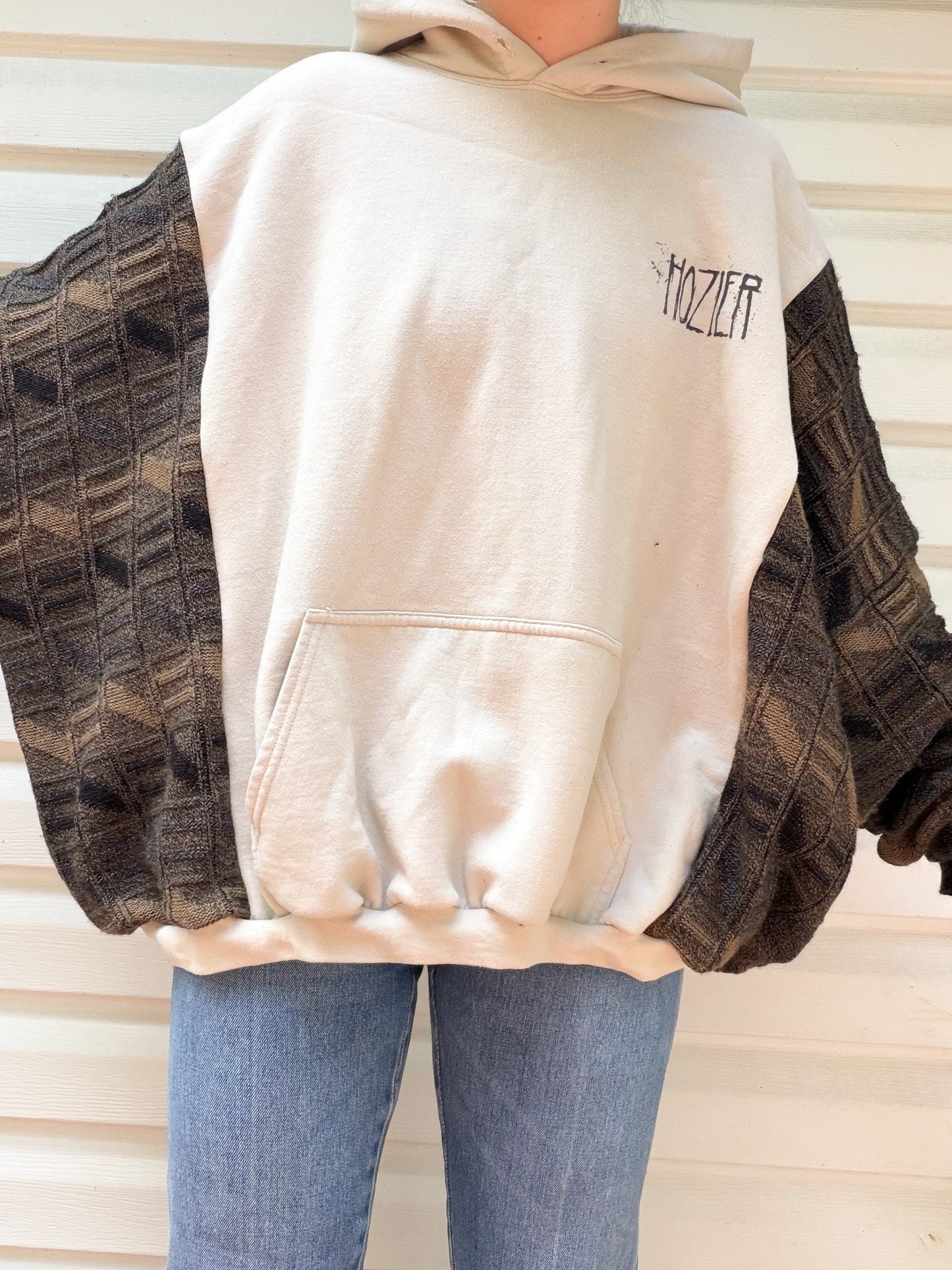 Hozier hoodie x vintage sweater