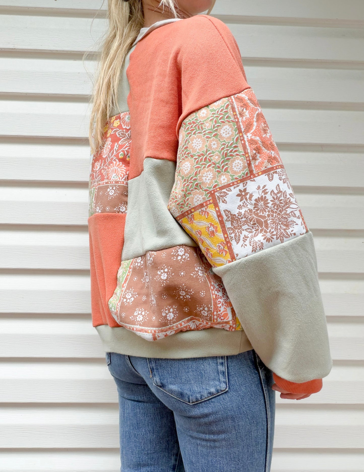 Carhartt patchwork crewneck