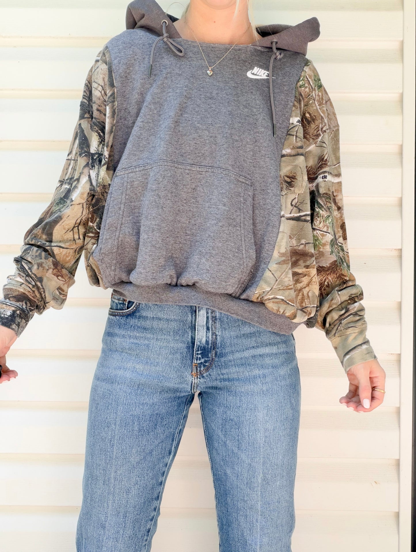 Camo x Nike hoodie