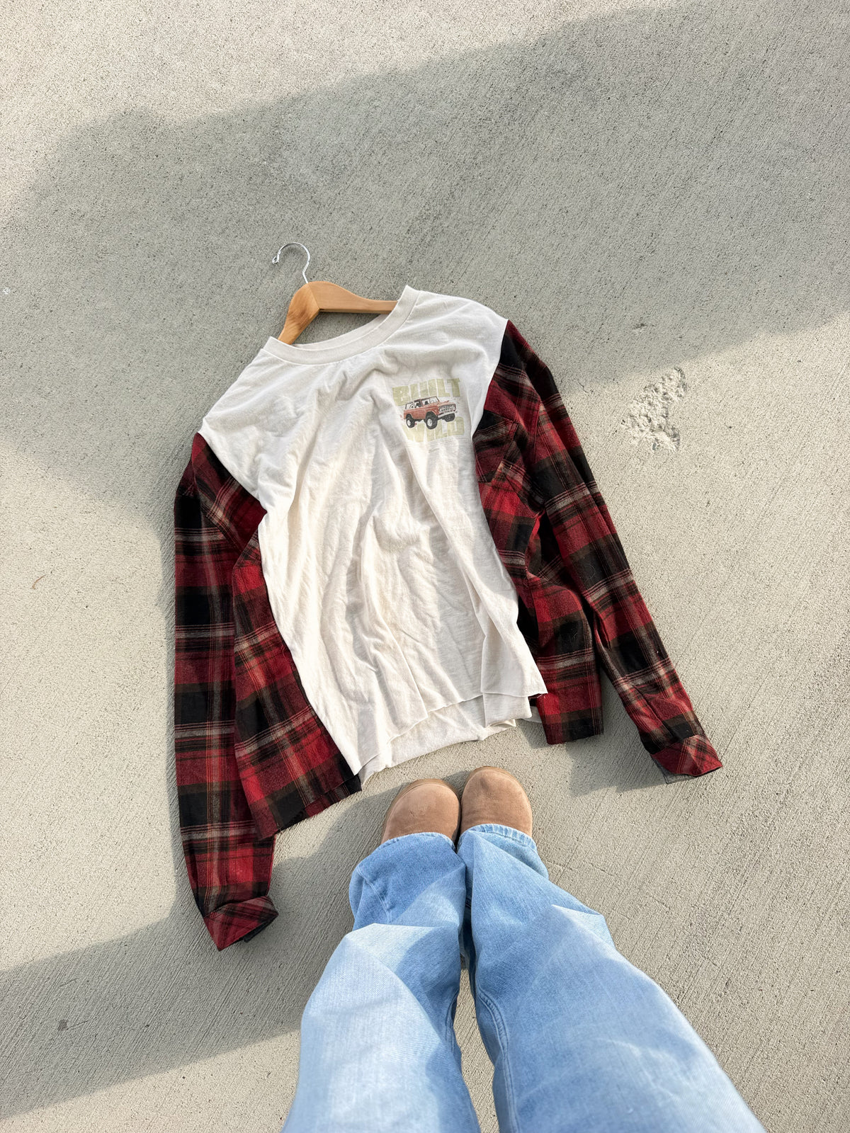 Ford Bronco flannel tee