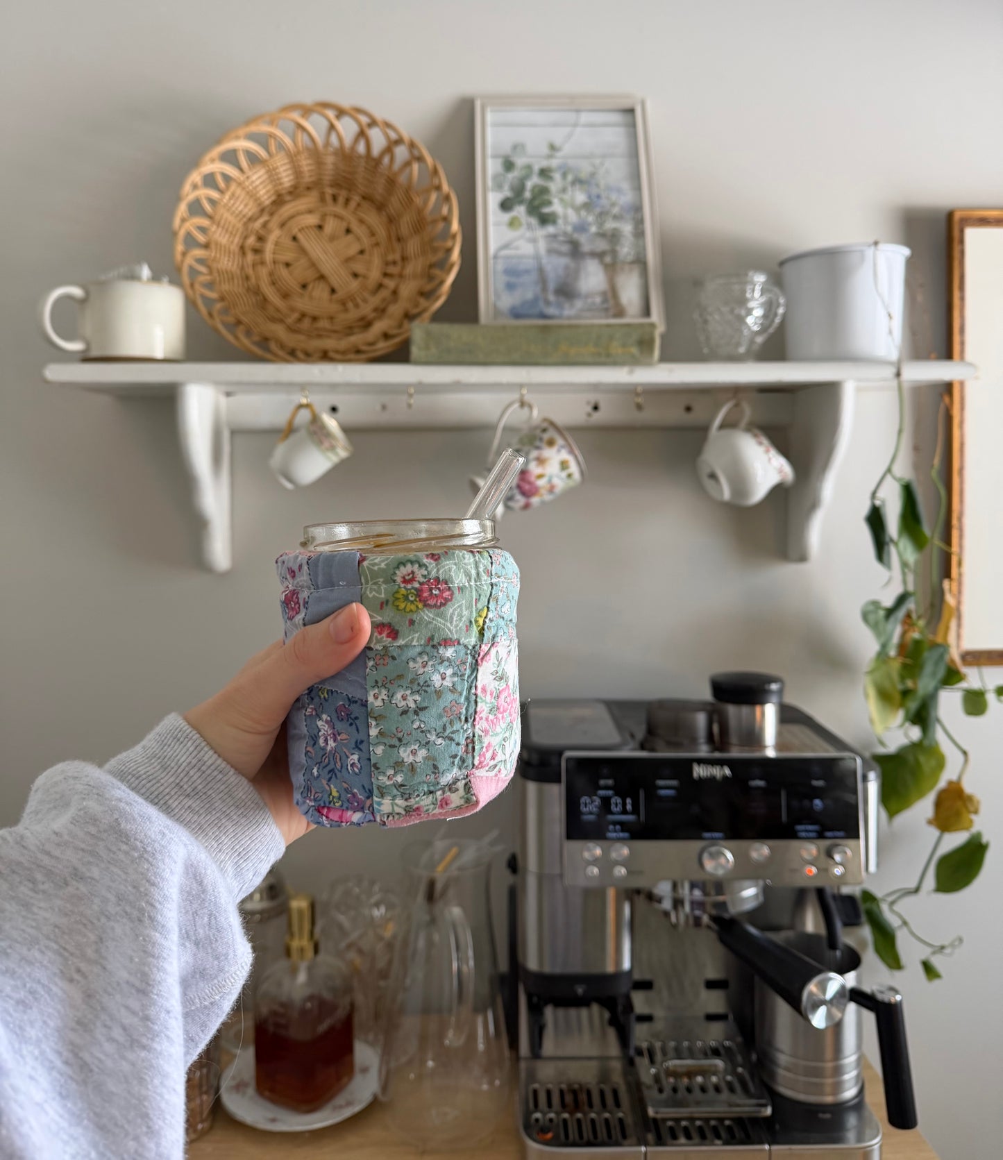 Quilted Coffee Coozie