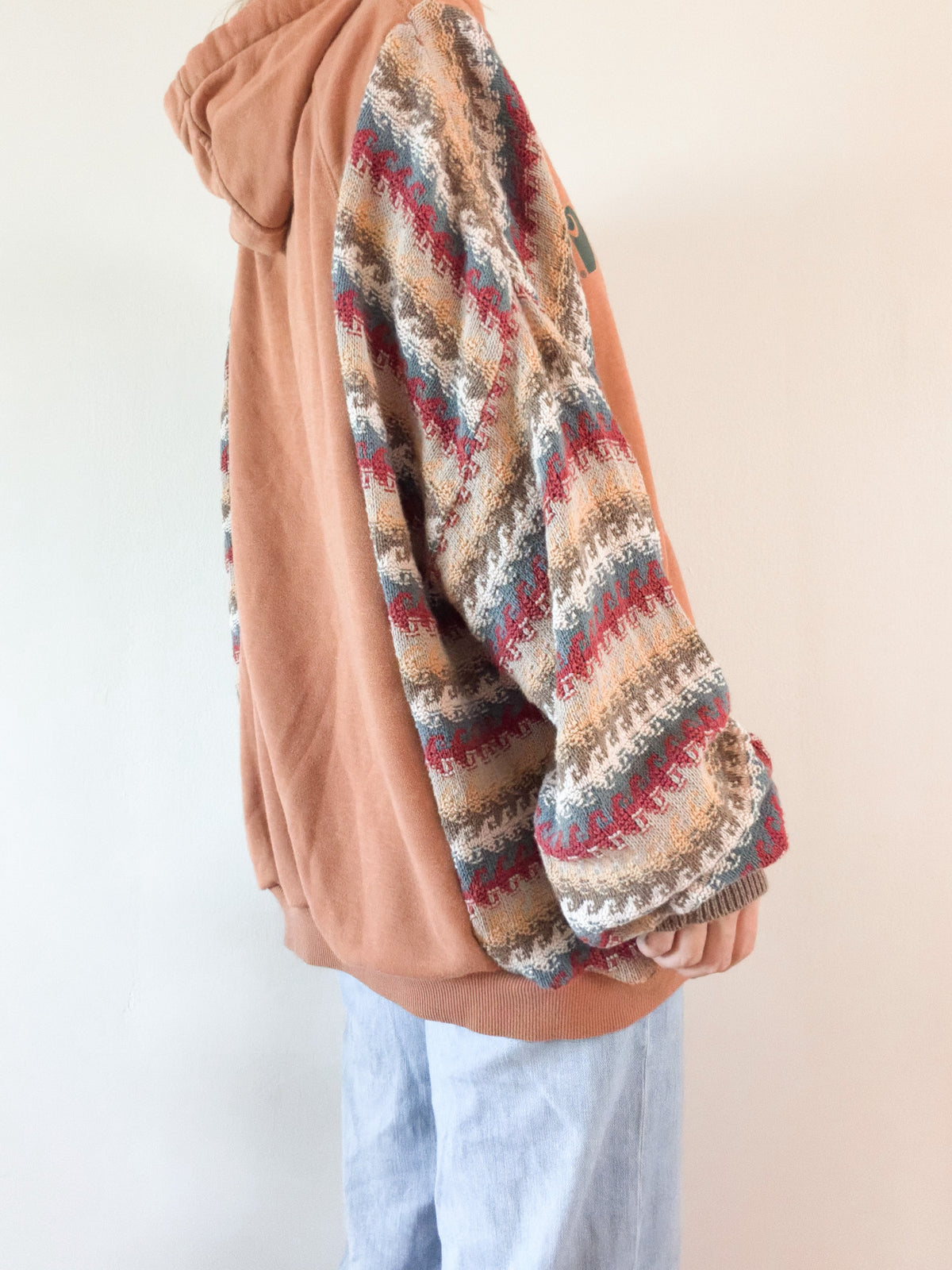 Carhartt hoodie x vintage sweater