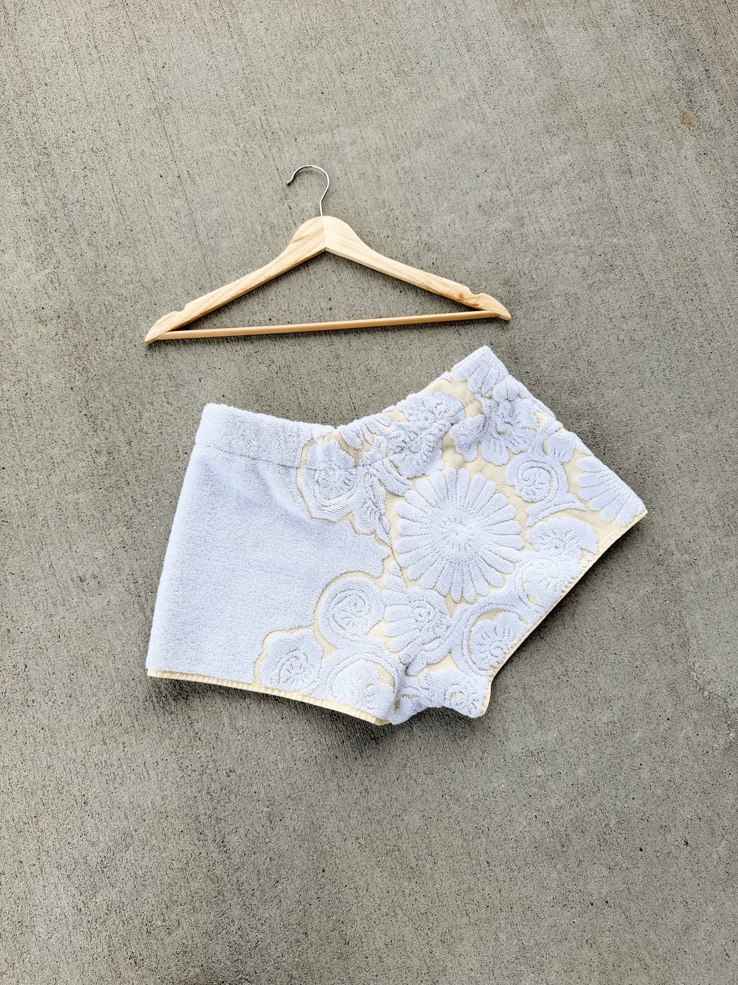 Vintage towel shorts