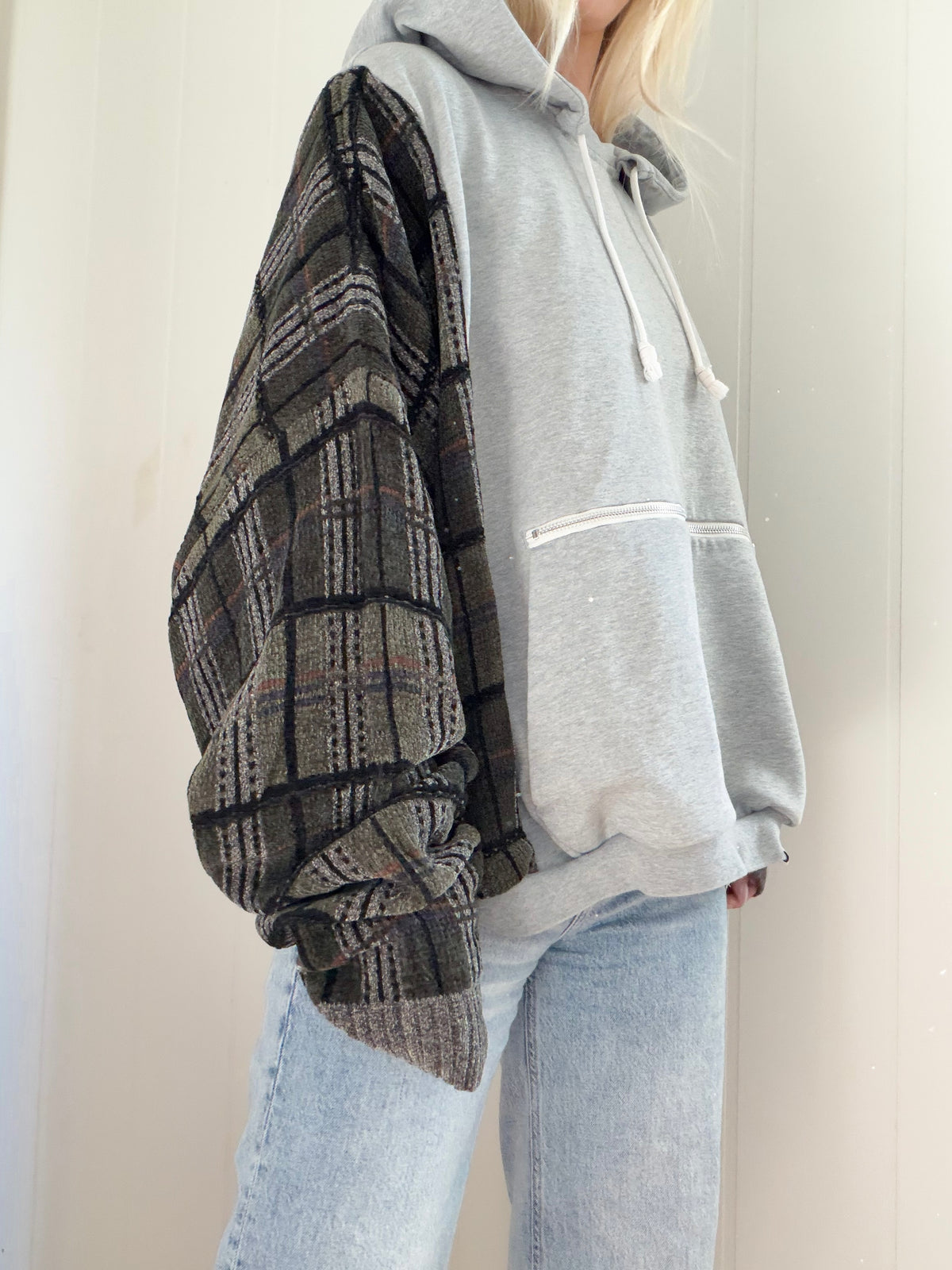 Nike hoodie x vtg sweater
