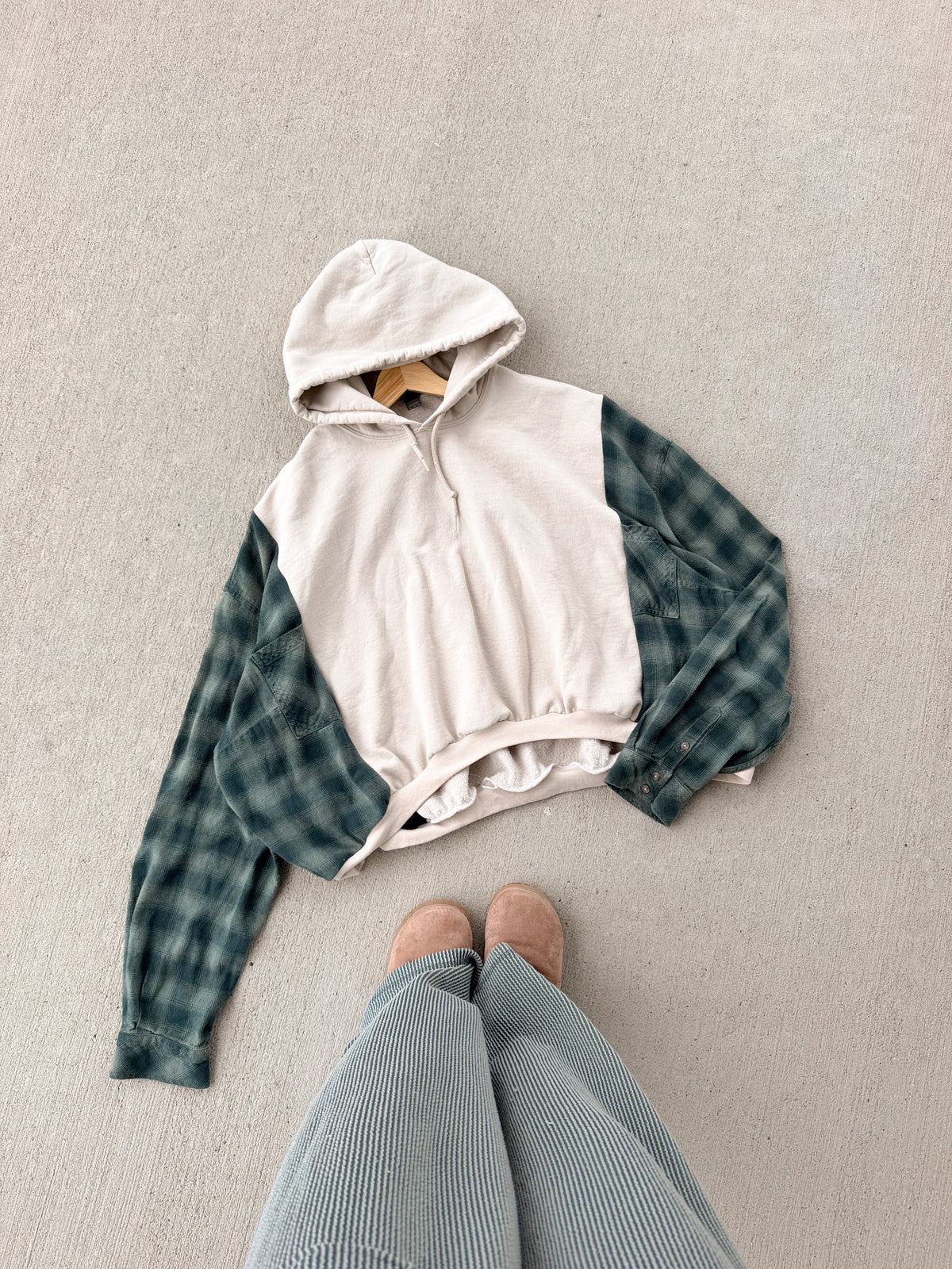 Mac Miller Self care flannel hoodie