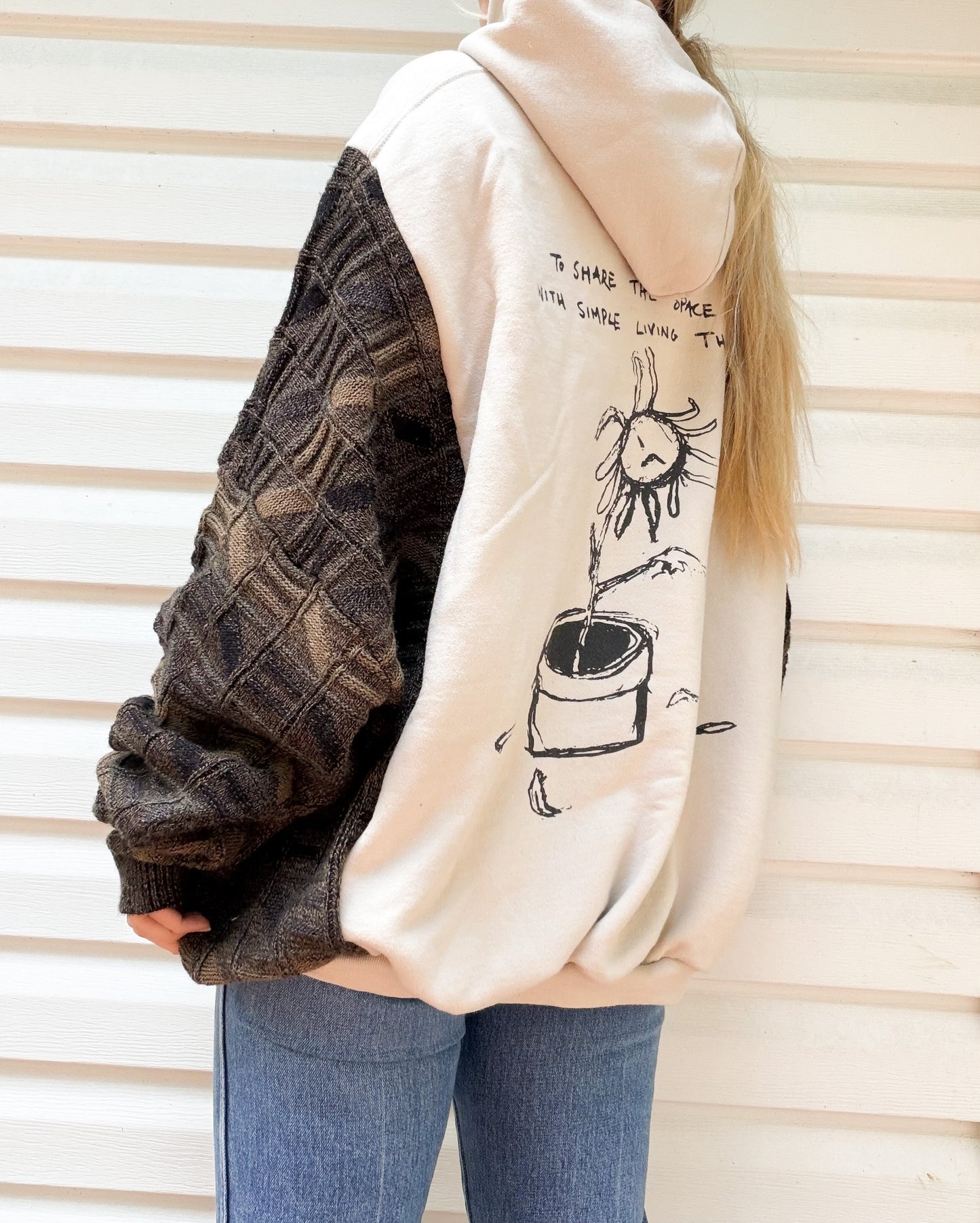 Hozier hoodie x vintage sweater