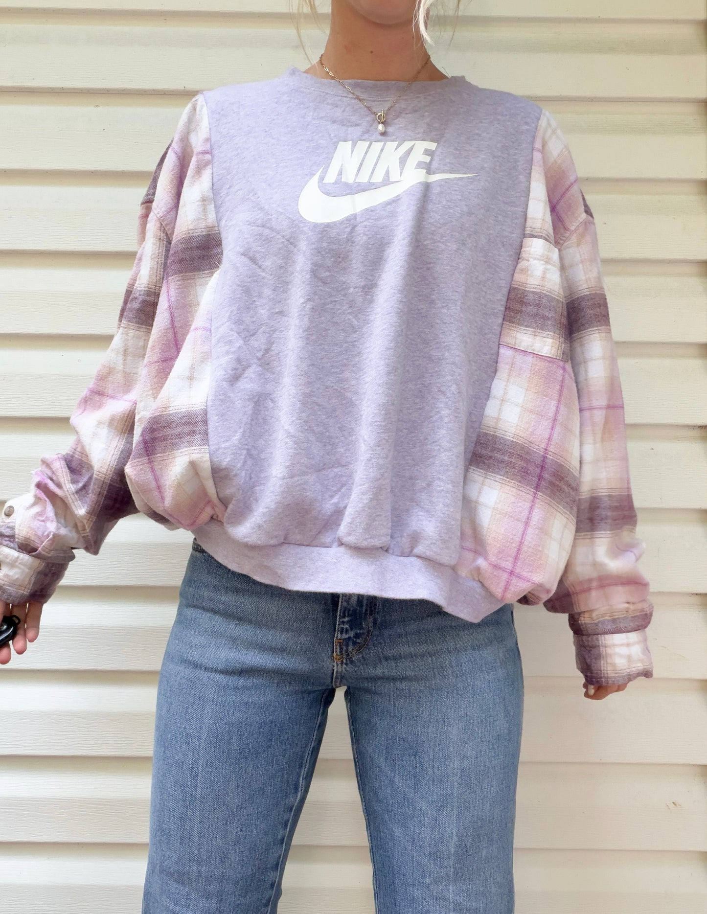 Lavender Haze Nike crewneck