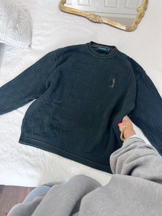 Vintage golf sweater