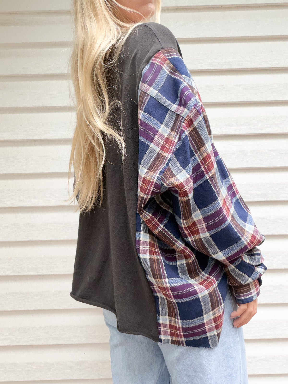 Ghostface flannel tee