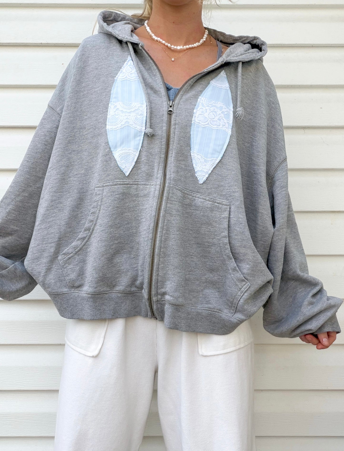Handmade surfboard x zip up