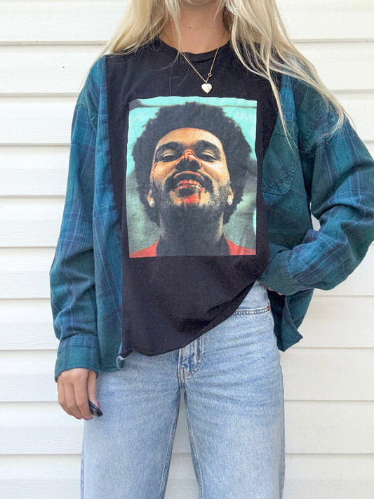 The weekend After Hours flannel tee
