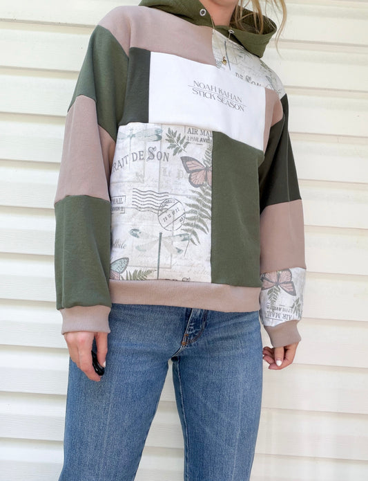 Patchwork Noah Kahan hoodie