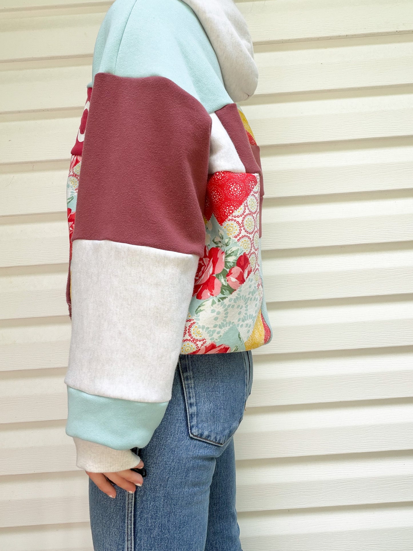 Carhartt patchwork hoodie