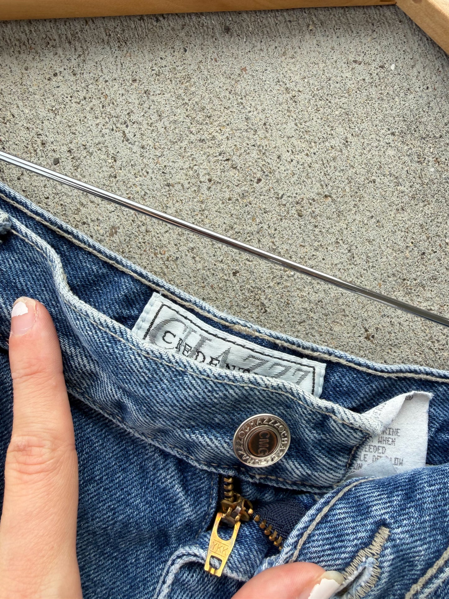 Vintage Jean shorts x patchwork