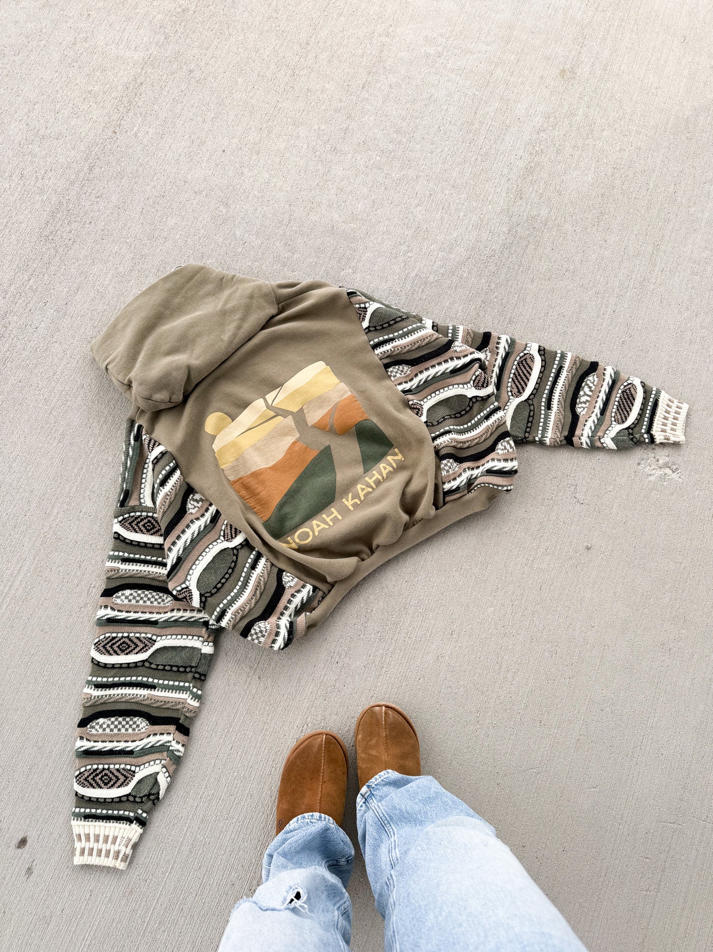 CUSTOM- Noah Kahan x coogi sweater (only 5 available)