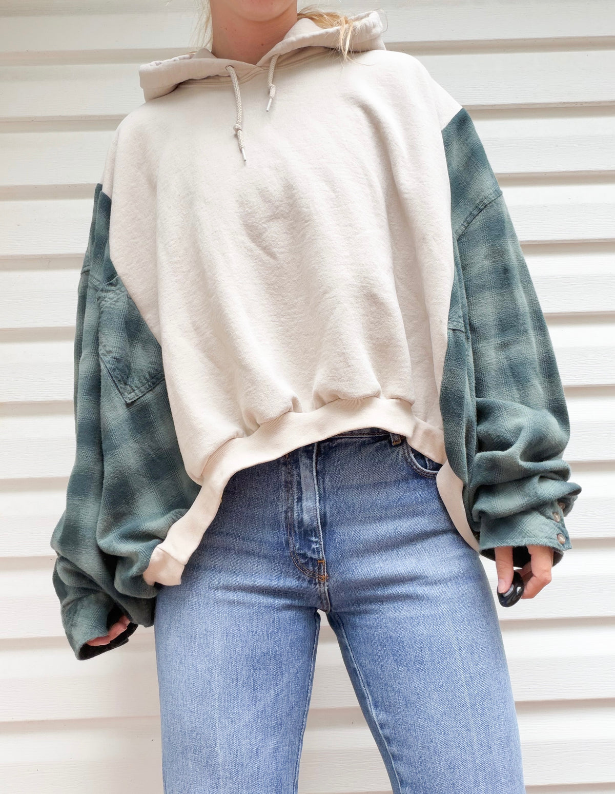 Mac Miller Self care flannel hoodie