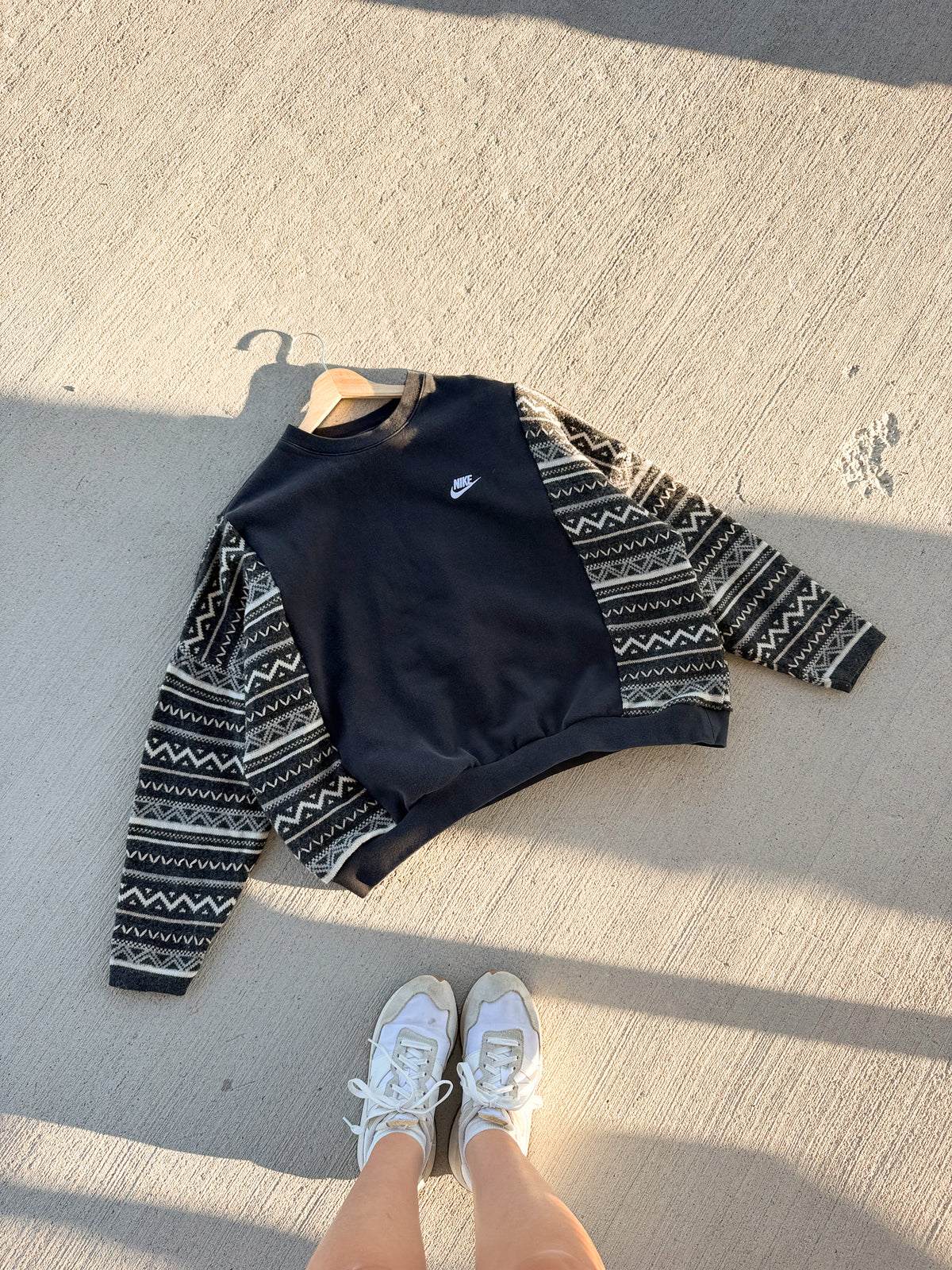 Nike crewneck x coogi style sweater