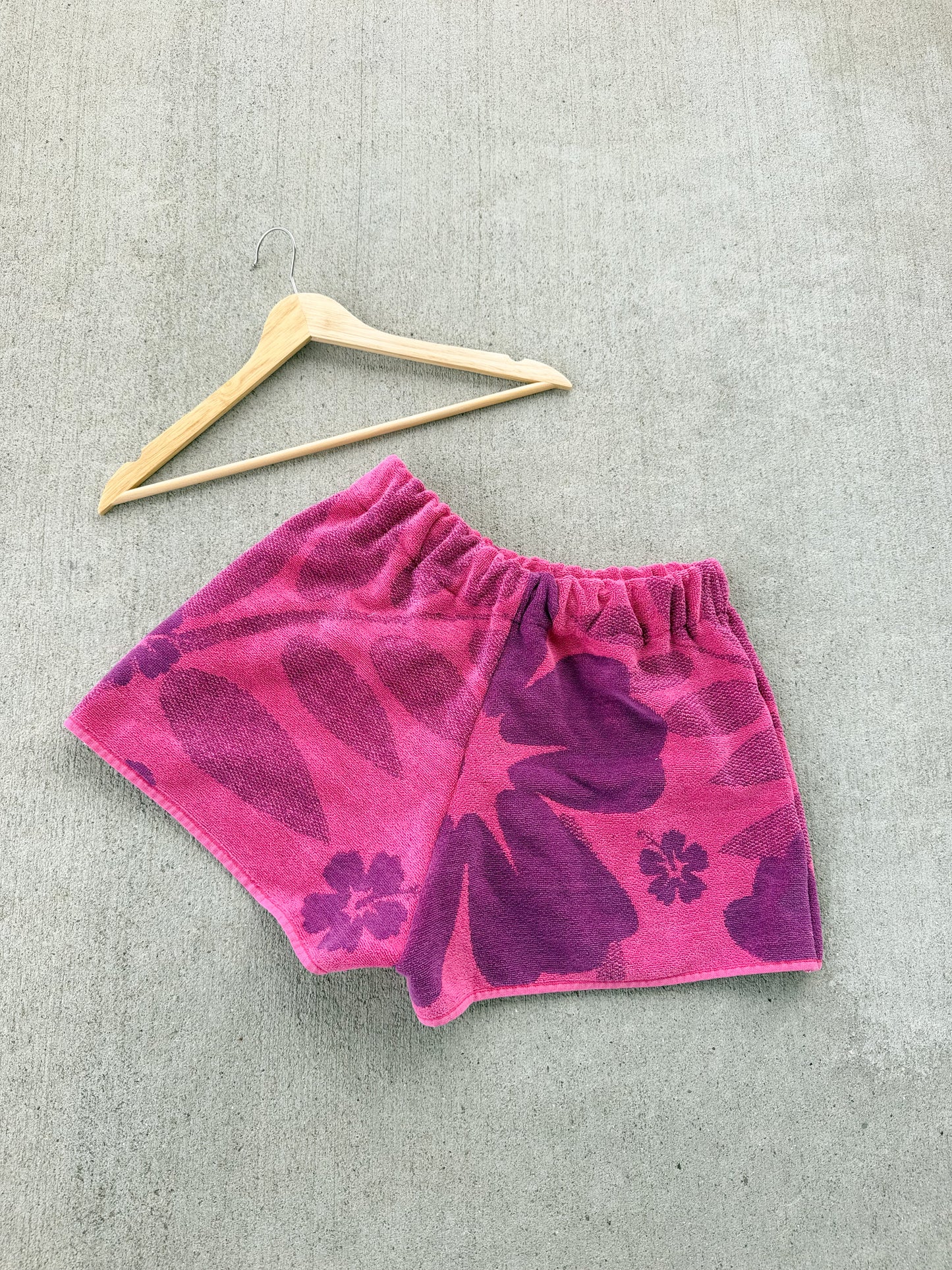Vintage towel shorts