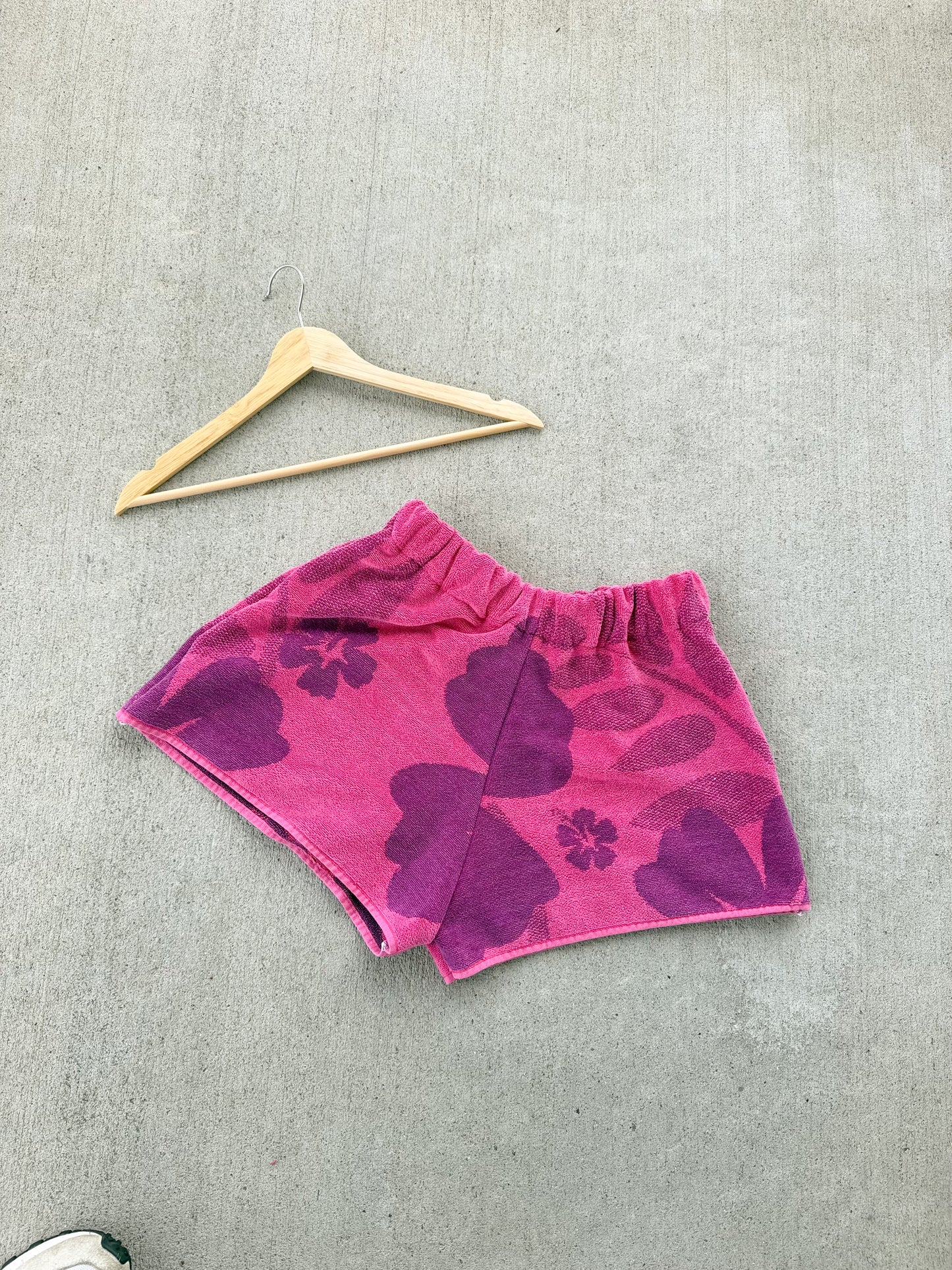 Vintage towel shorts