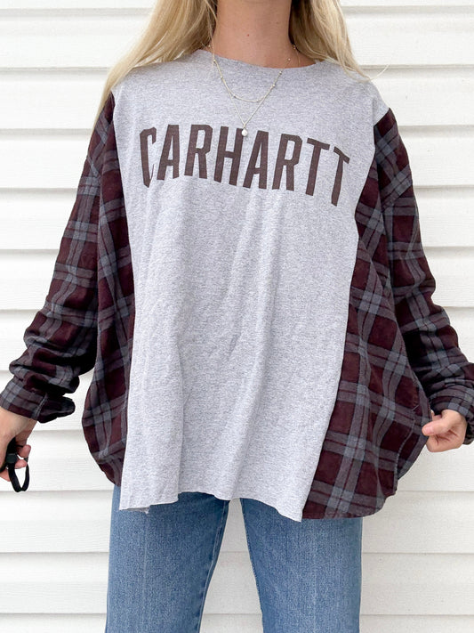 Carhartt flannel tee