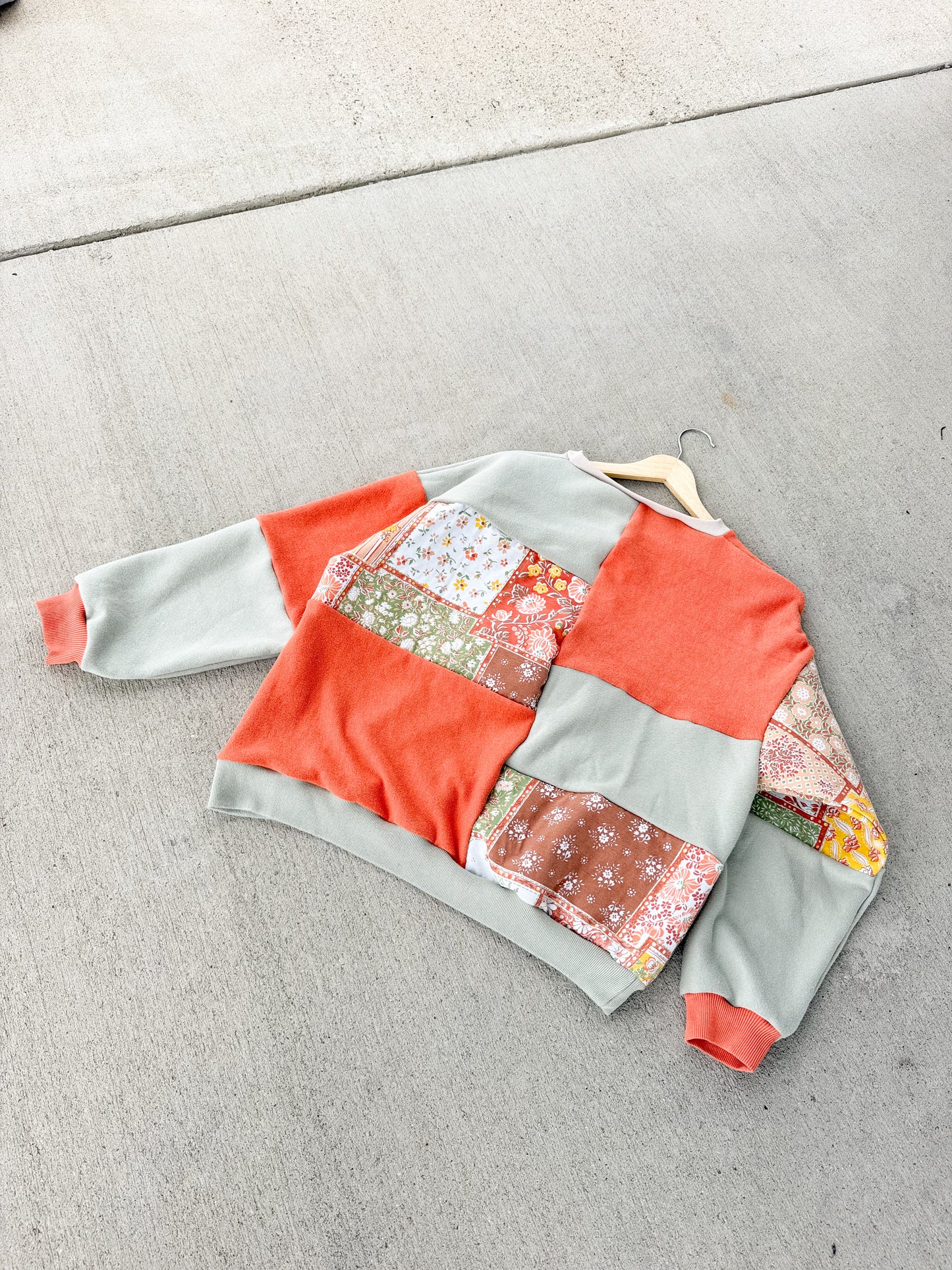 Carhartt patchwork crewneck