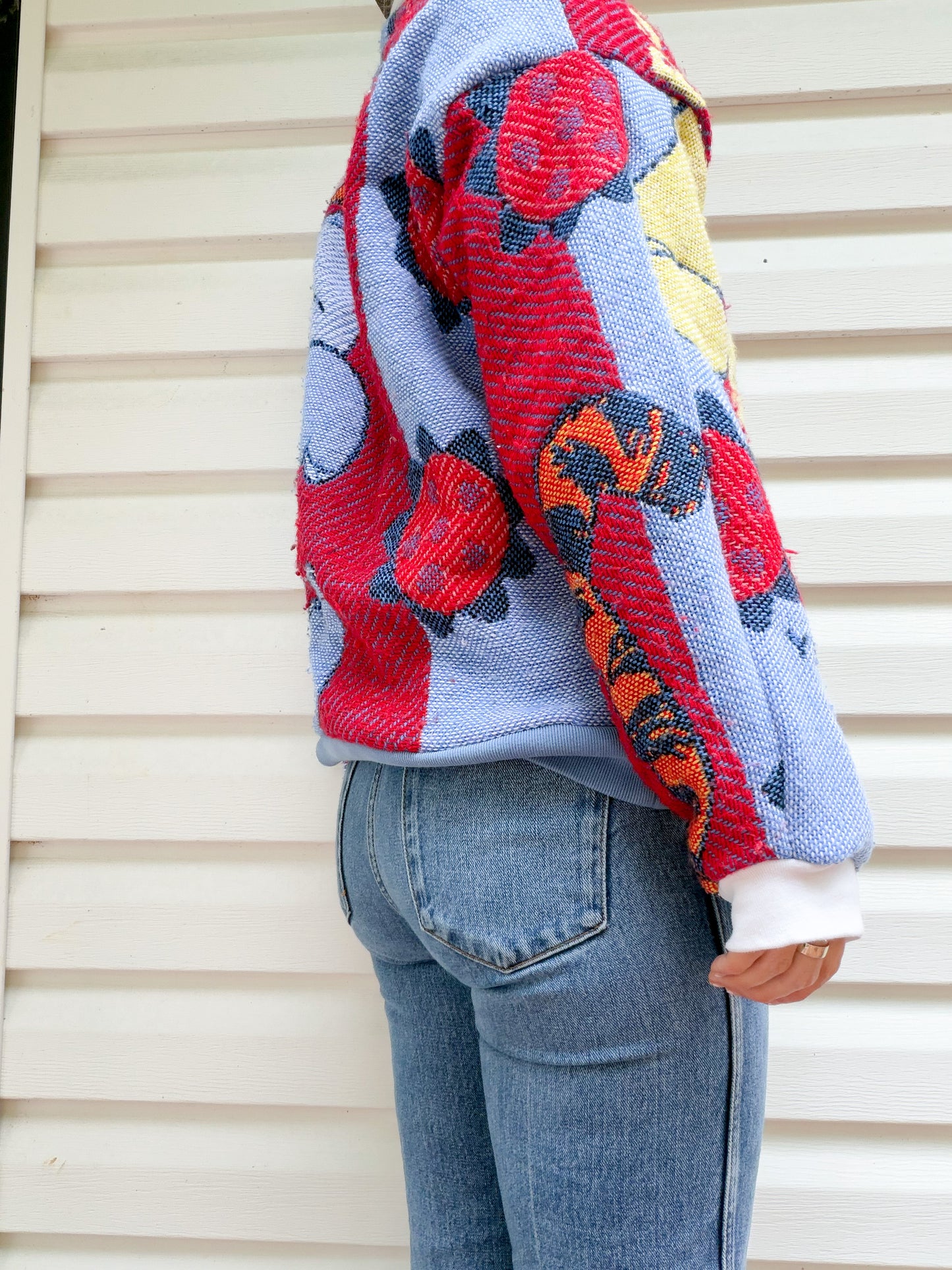 Vintage Pooh tapestry crewneck