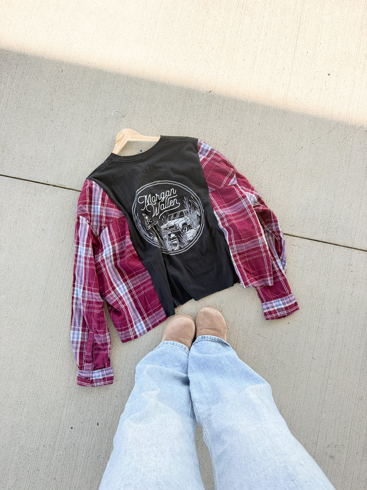 Morgan wallen flannel tee