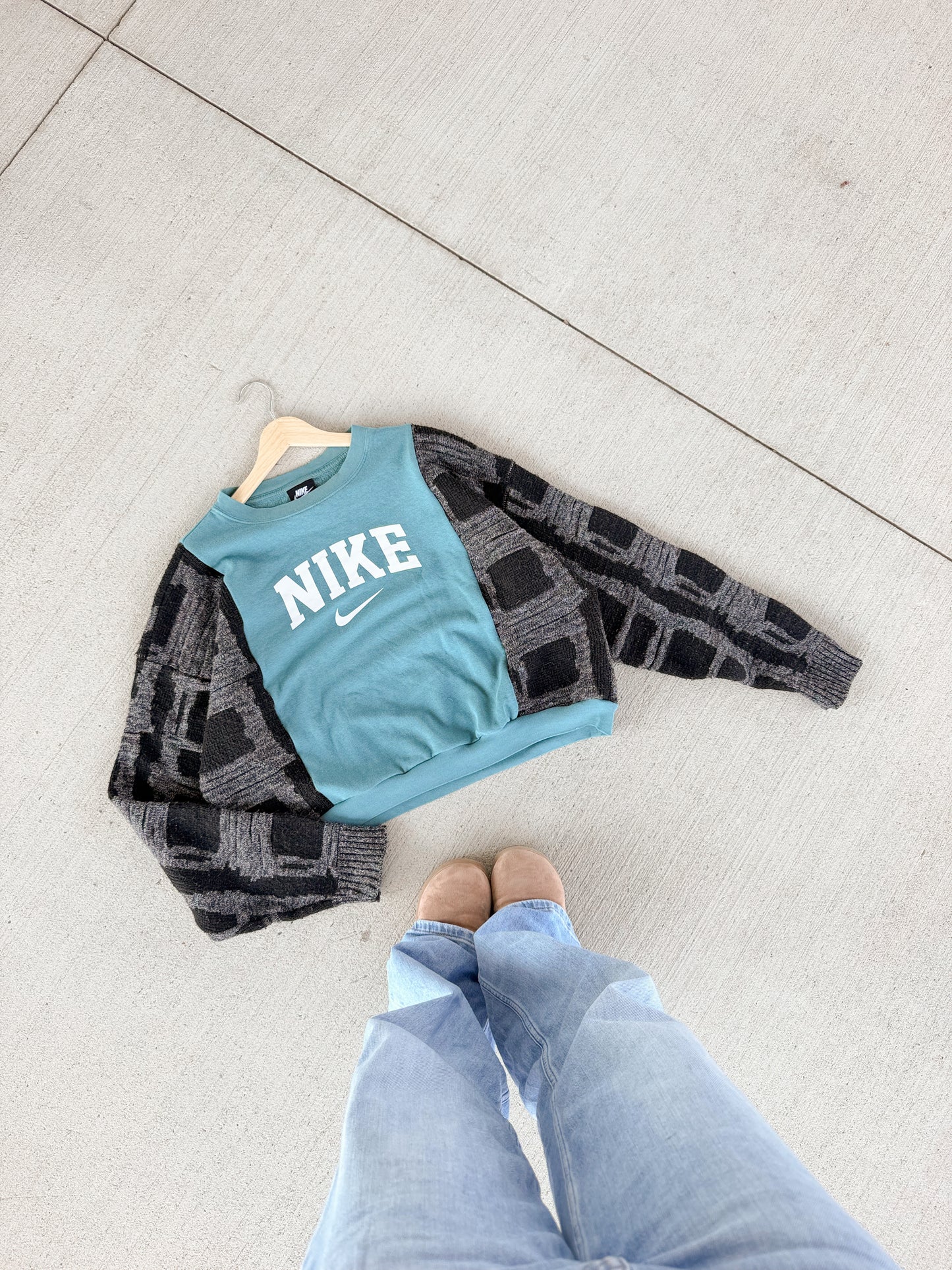 Nike crewneck x vintage sweater