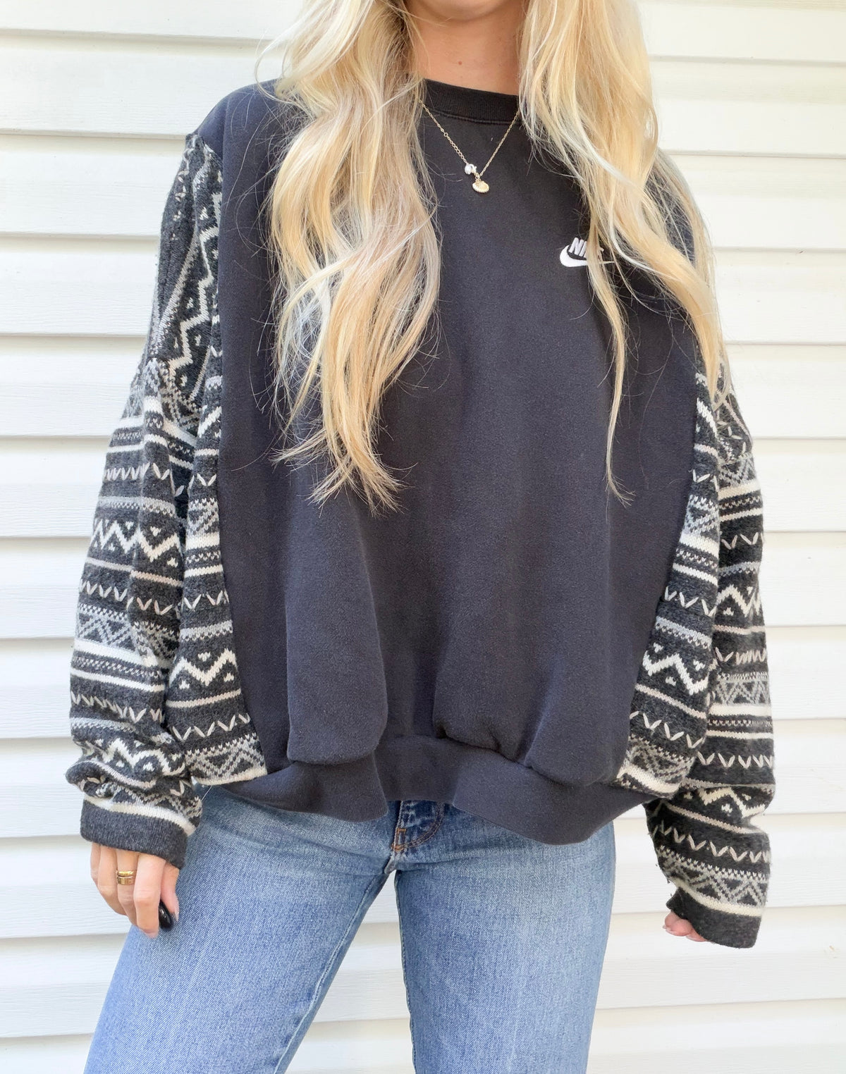 Nike crewneck x coogi style sweater