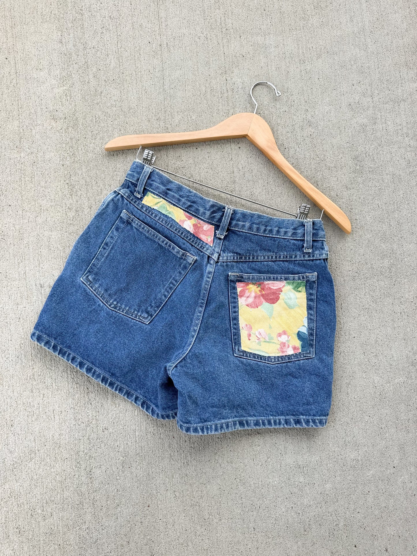 Vintage Jean shorts x patchwork