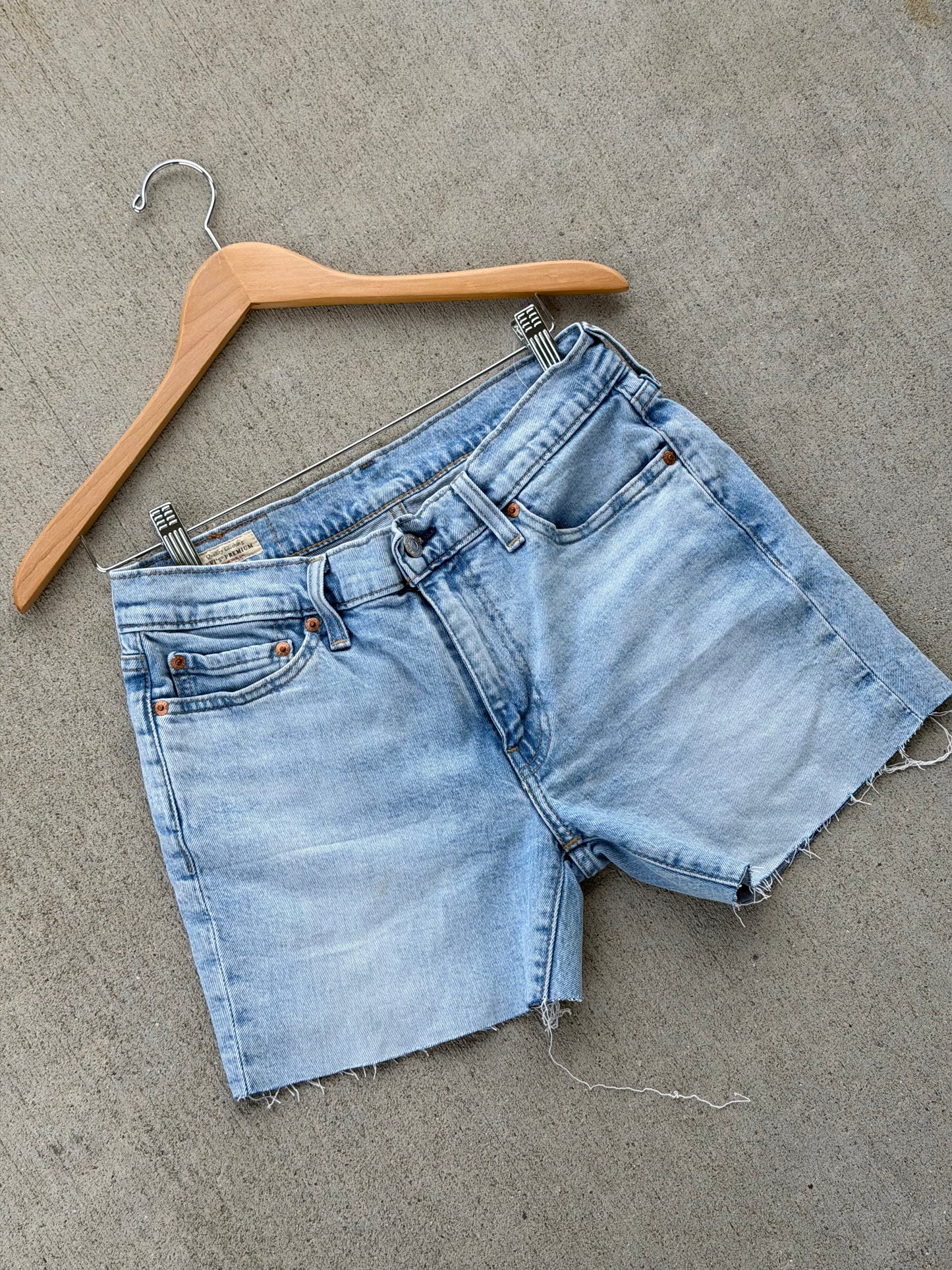 Levi shorts x patchwork