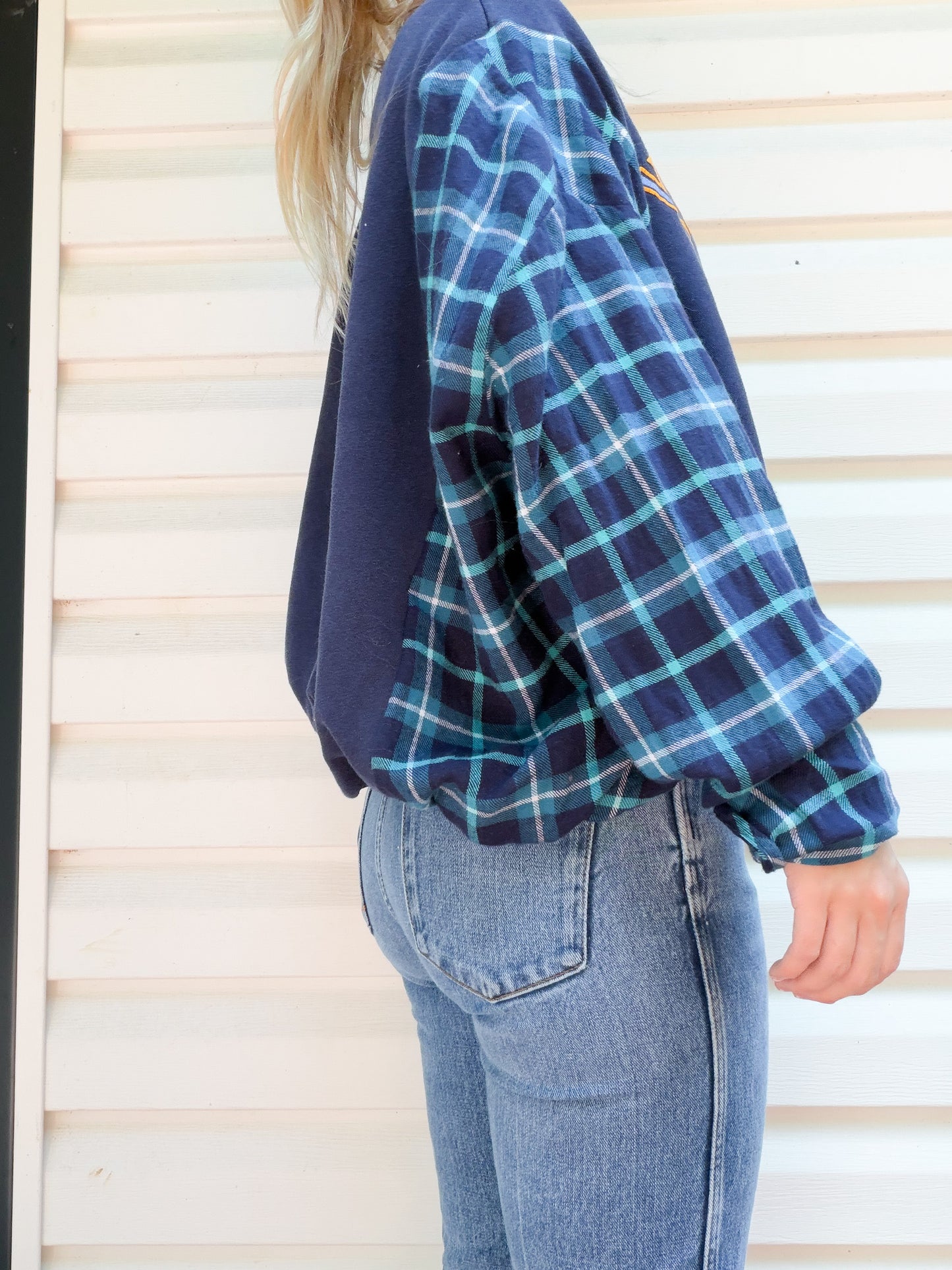 1996 vintage tweety bird crewneck x flannel