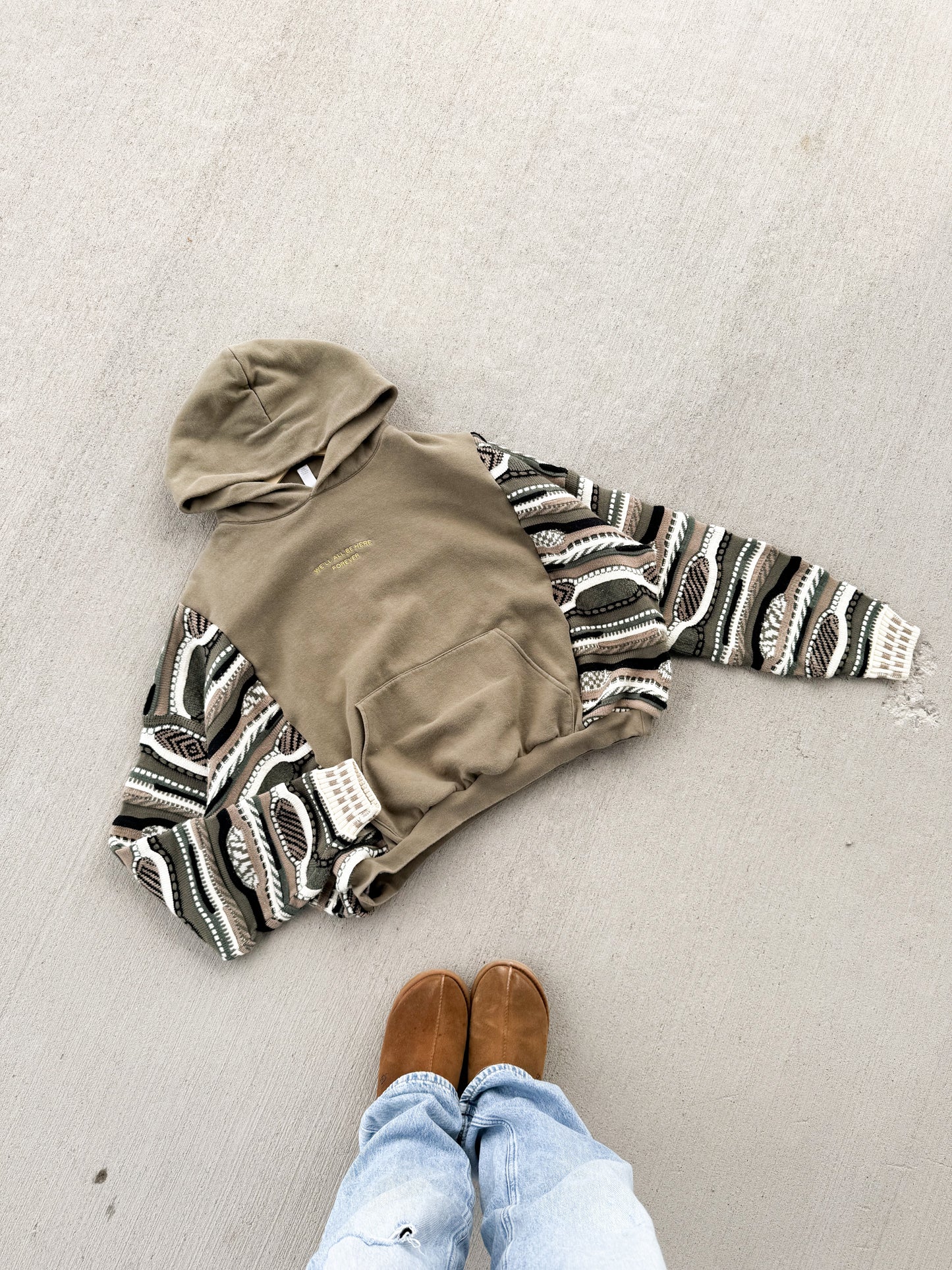 CUSTOM- Noah Kahan x coogi sweater (only 5 available)